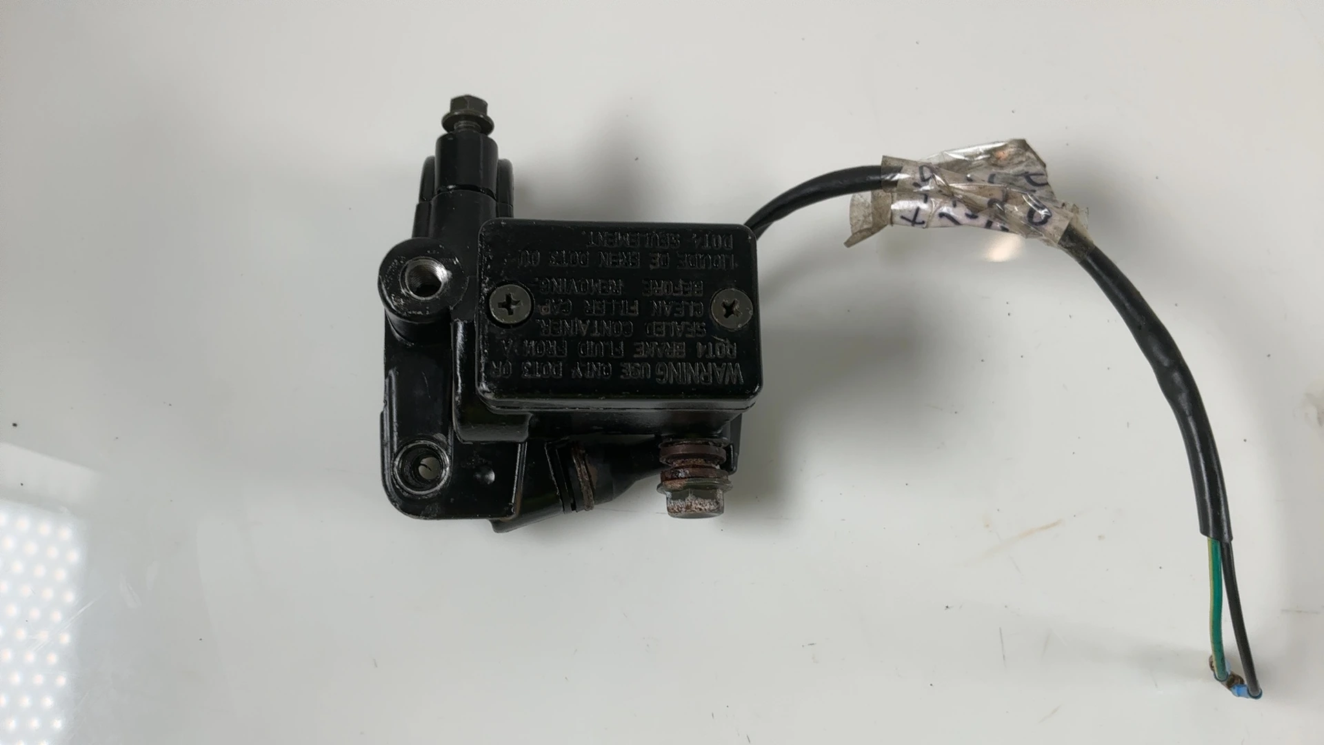 Pulse Scout 50cc Front Brake Master Cylinder 2011 2014 OEM AU-JB