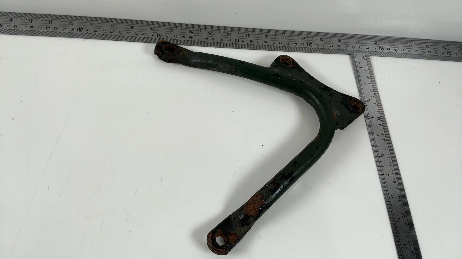 Honda Twinstar CM185T Right Pillion Footrest Bracket 1978 1979 50636-419-000ZA - Image 4