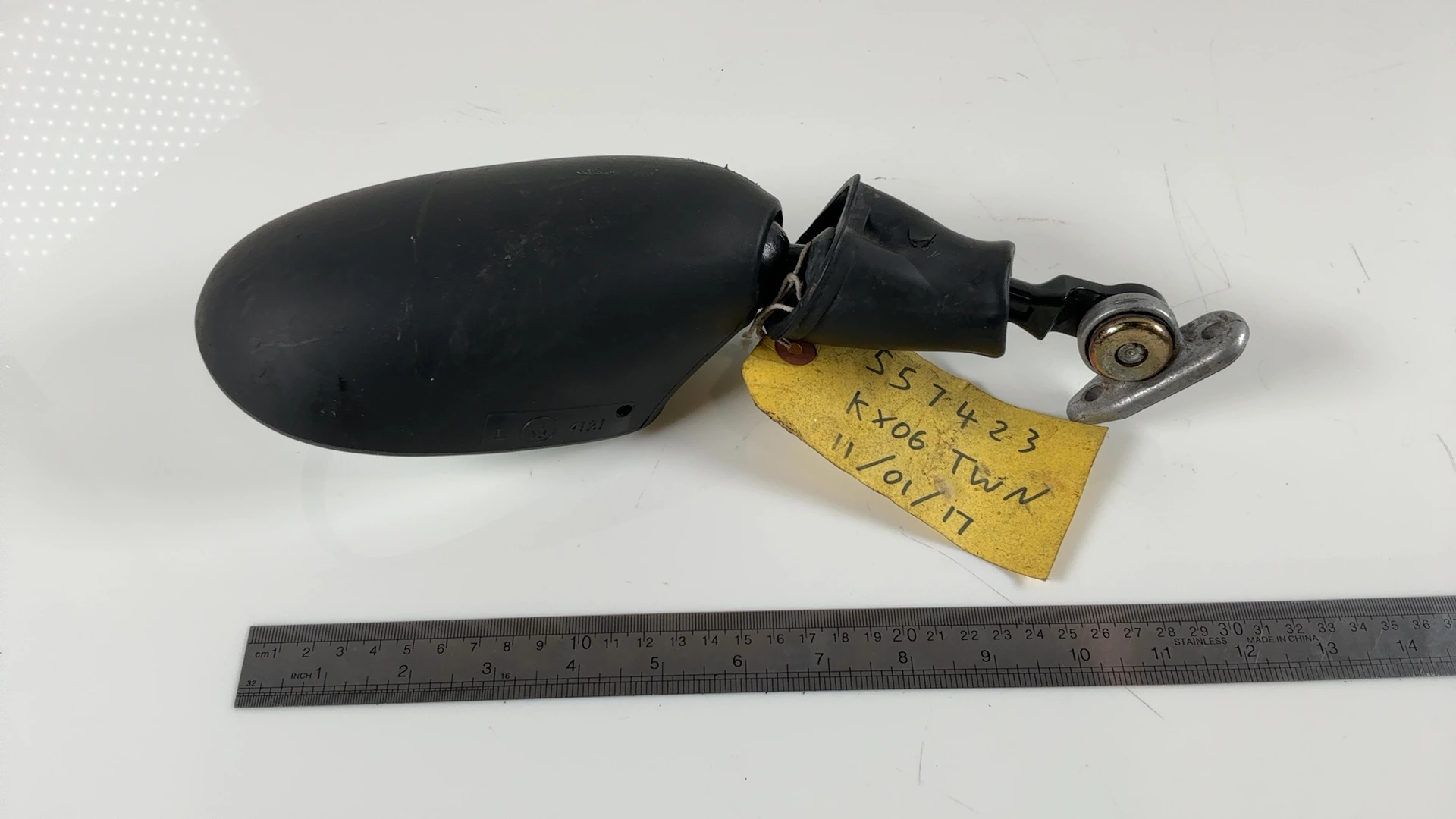 Suzuki Katana GSX600F 600cc Right Rear View Mirror 1998-2006 OEM 56500-08F00 - Image 3