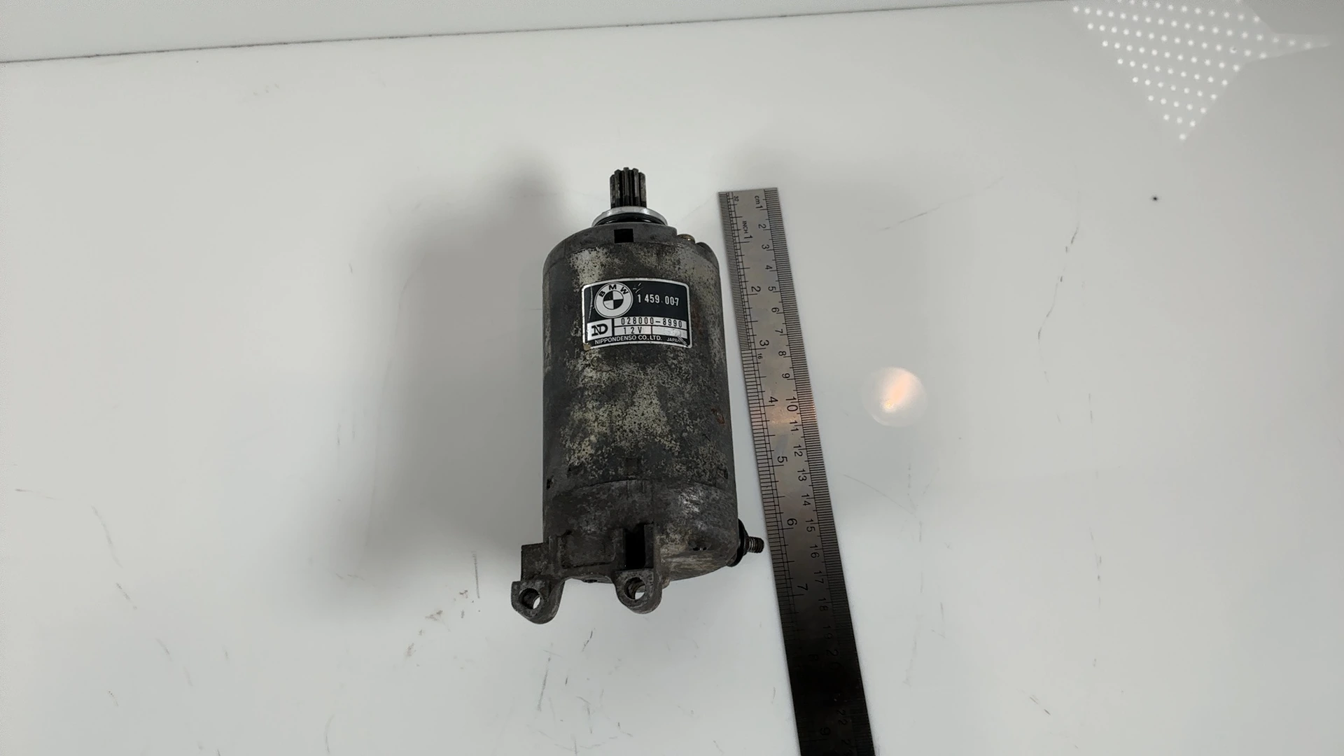 BMW K75 K100 Starter Motor 750 1000 1984-2005 OEM 12411459007 - Image 2