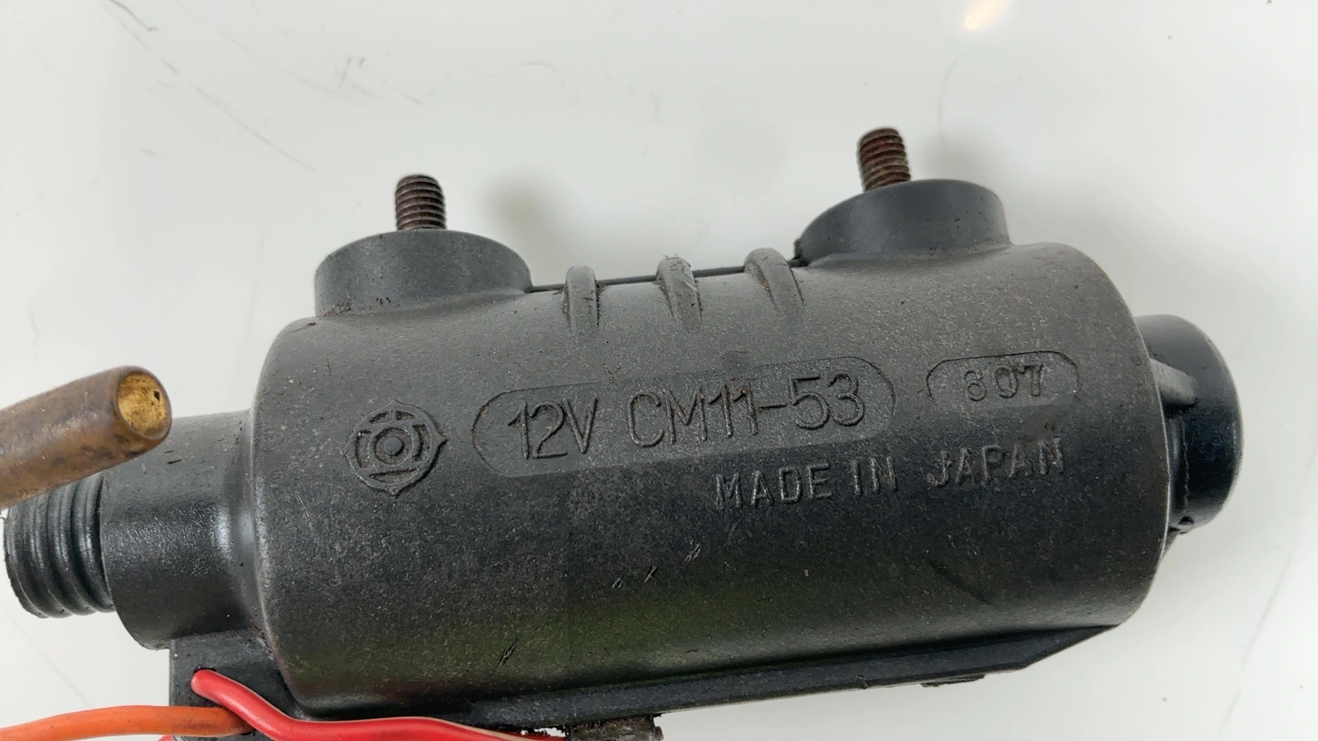 Yamaha RD400 CM11-53 400cc Ignition HT Coil 1976-1979 OEM 1A0-82310-10 - Image 6