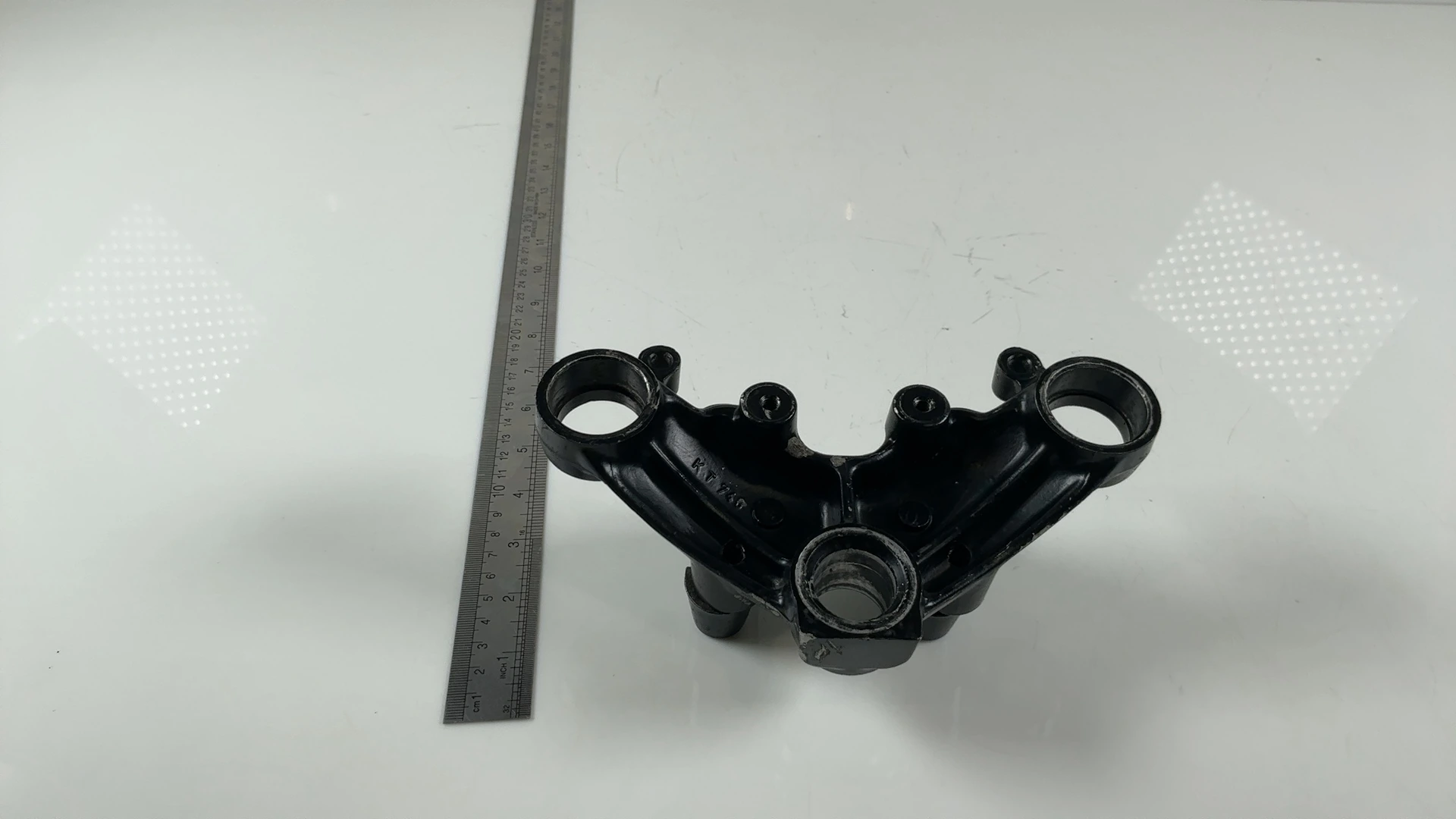 Kawasaki KH125 125 CC Upper Triple Clamp 1977-1997 OEM 44039-1021 - Image 4