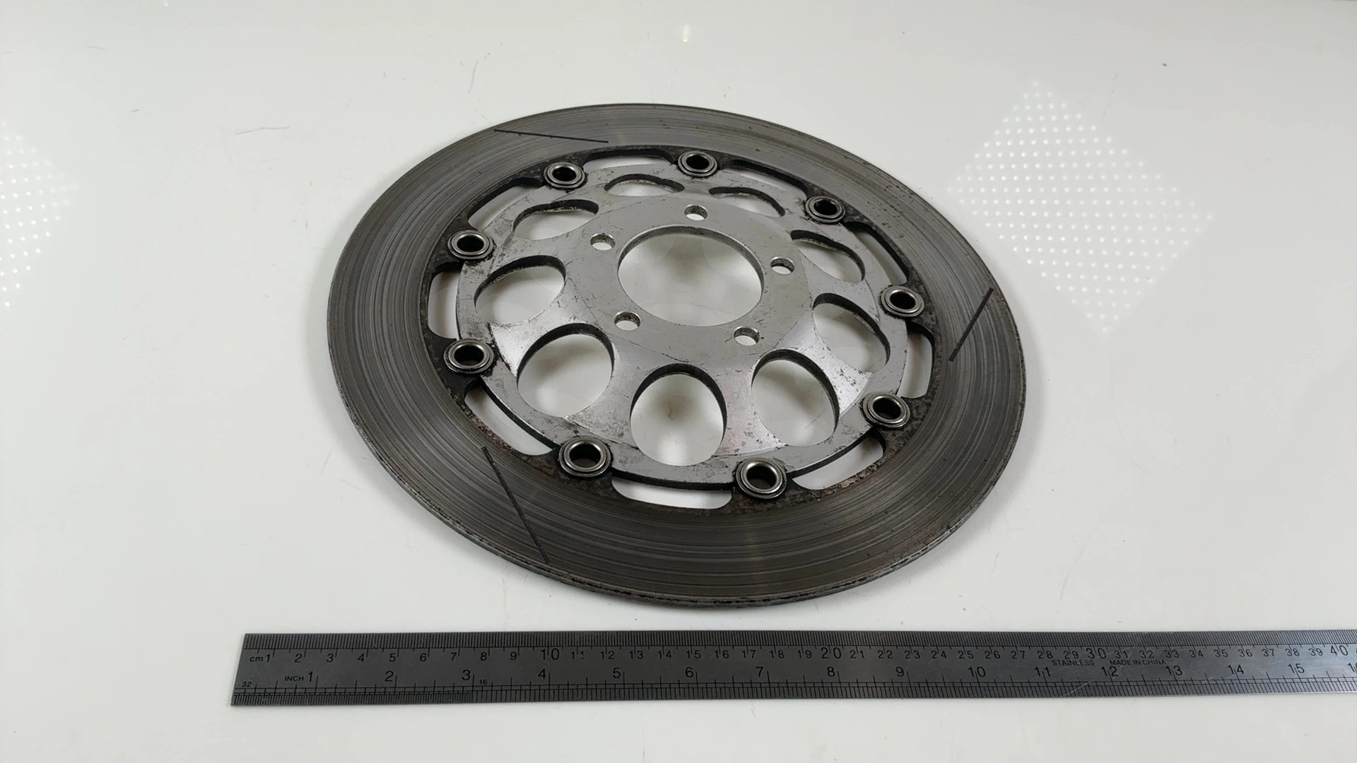 Suzuki GSXR750 GSX-R 750 750cc Front Brake Disc Rotor 1990-1992 OEM 59210-40C03 - Image 5