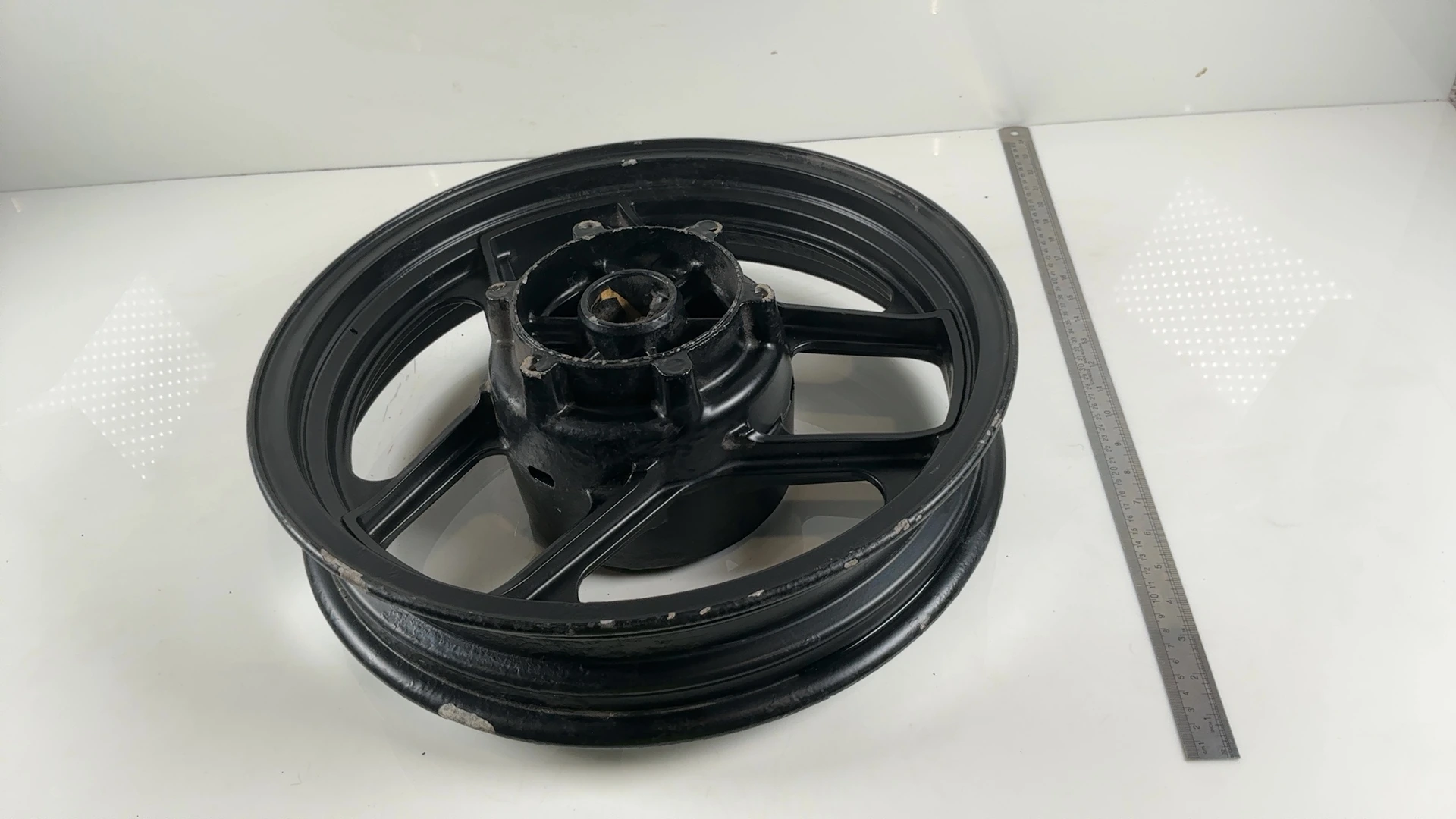 Kawasaki Ninja 600R ZX600C 600cc Rear Wheel Rim 1988-1997 OEM 41073-1436 - Image 3