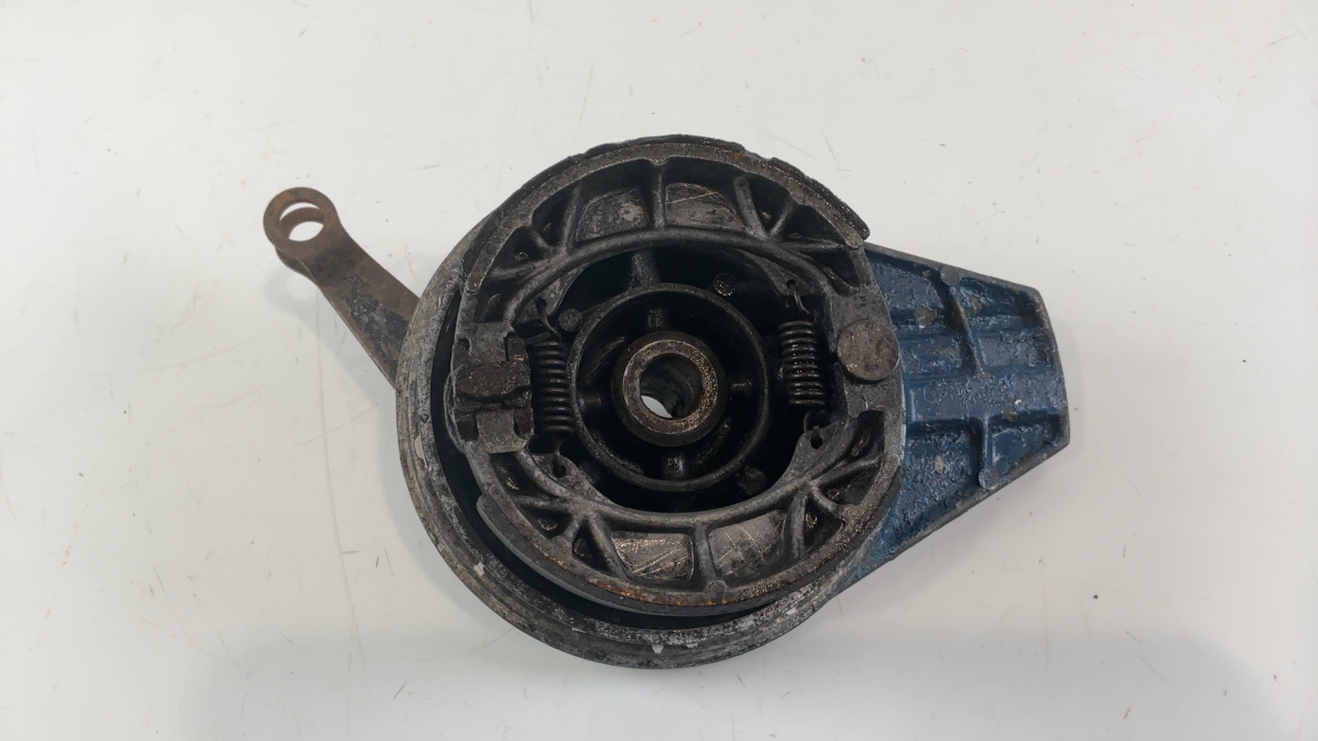 Honda NS 125F NS125F 125cc Rear Brake Plate Panel 1985-1987 OEM 43100KR1760ZA - Image 3