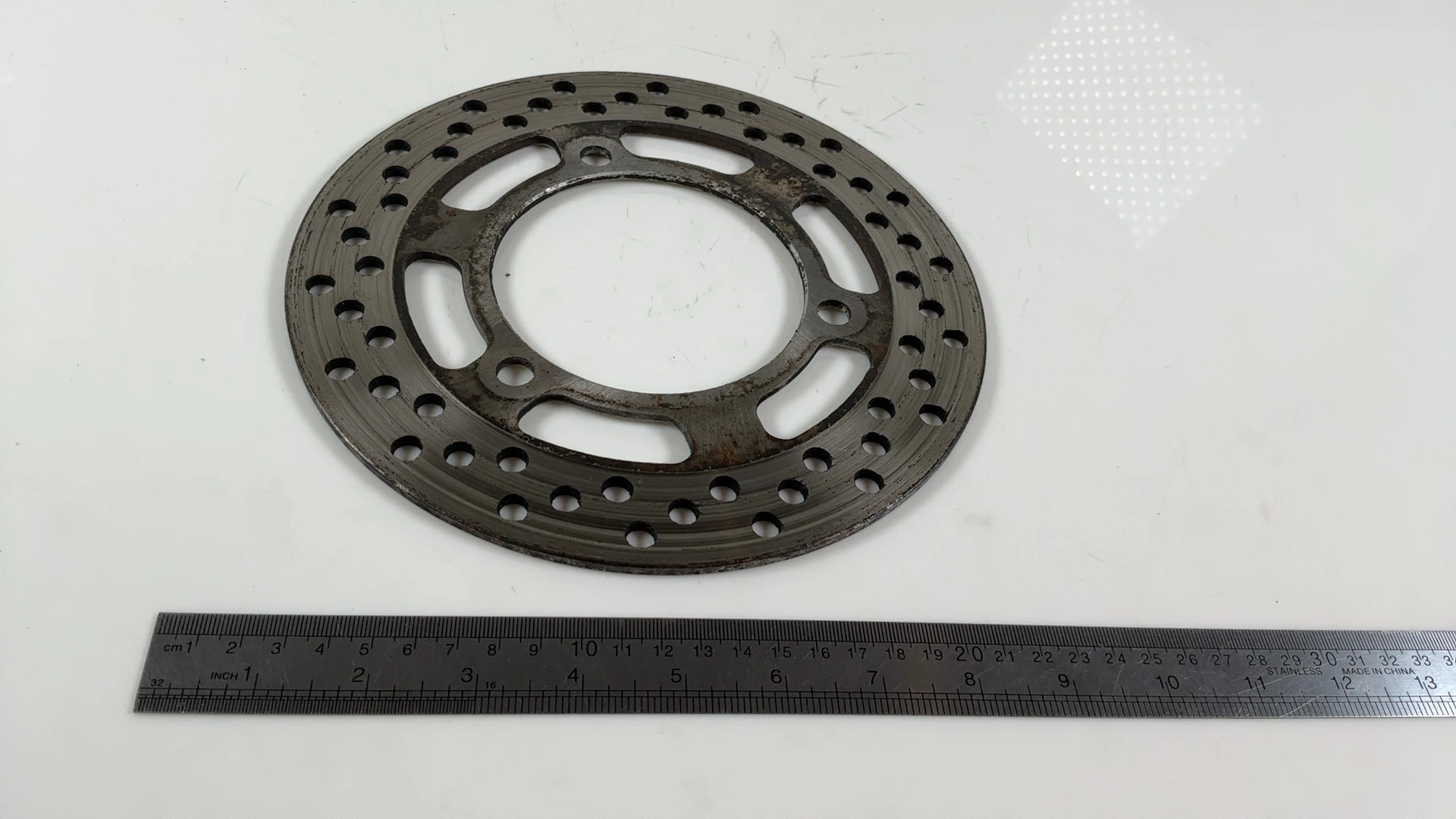 Kawasaki ZZR250 EX250H 250cc Rear Brake Rotor Disc 1990-1996 OEM 41080-1251 - Image 5