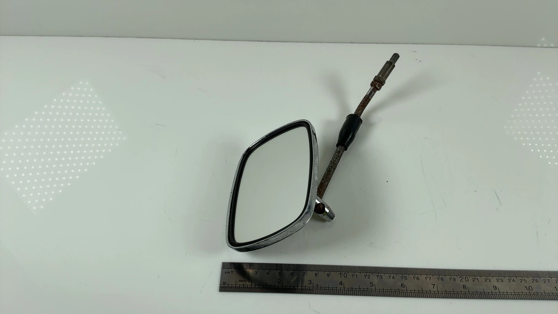 Honda Shadow VT750 VT750CD2 750cc Left Side Mirror 2001-2002 OEM 88220-MBA-670 - Image 2