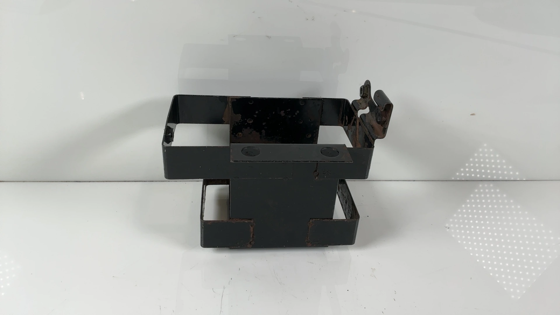 Kawasaki LTD KZ305 305cc Battery Box Tray Holder 1986-1987 OEM 32097-1053 - Image 2