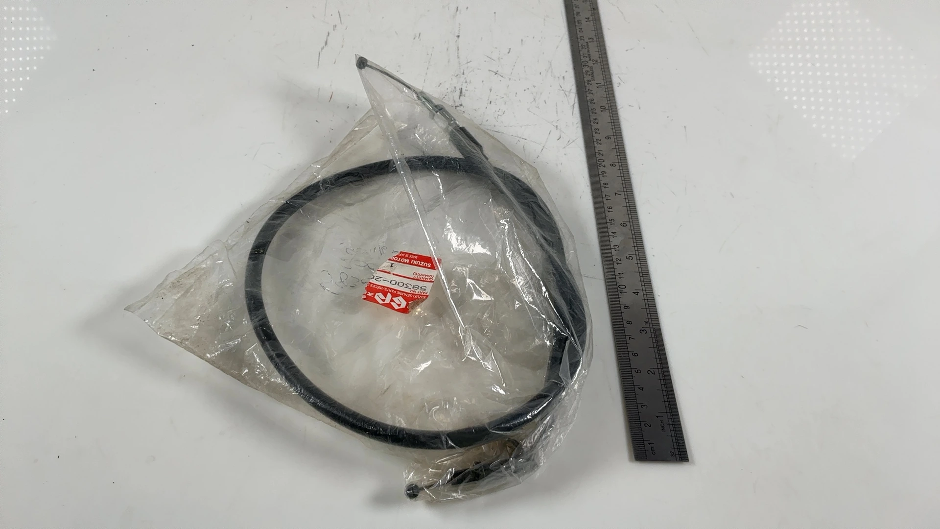 Suzuki Katana GSX600F 600 Pull Throttle Cable 1988-1997 OEM 58300-20C00 - Image 3