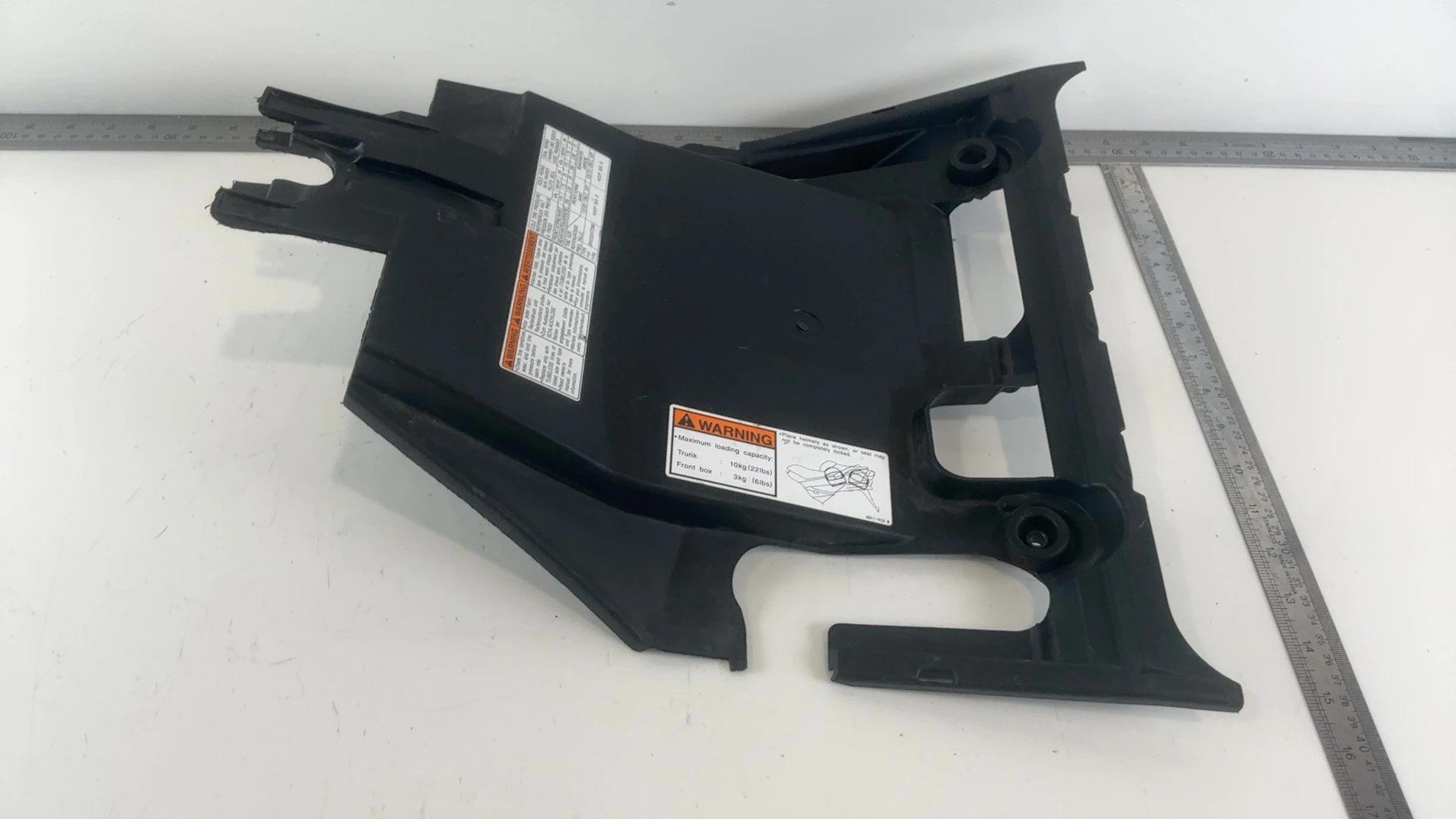 Suzuki Burgman AN400 400 CC Rear Inner Under Seat Panel 2003-06 OEM 92212-14G00 - Image 3