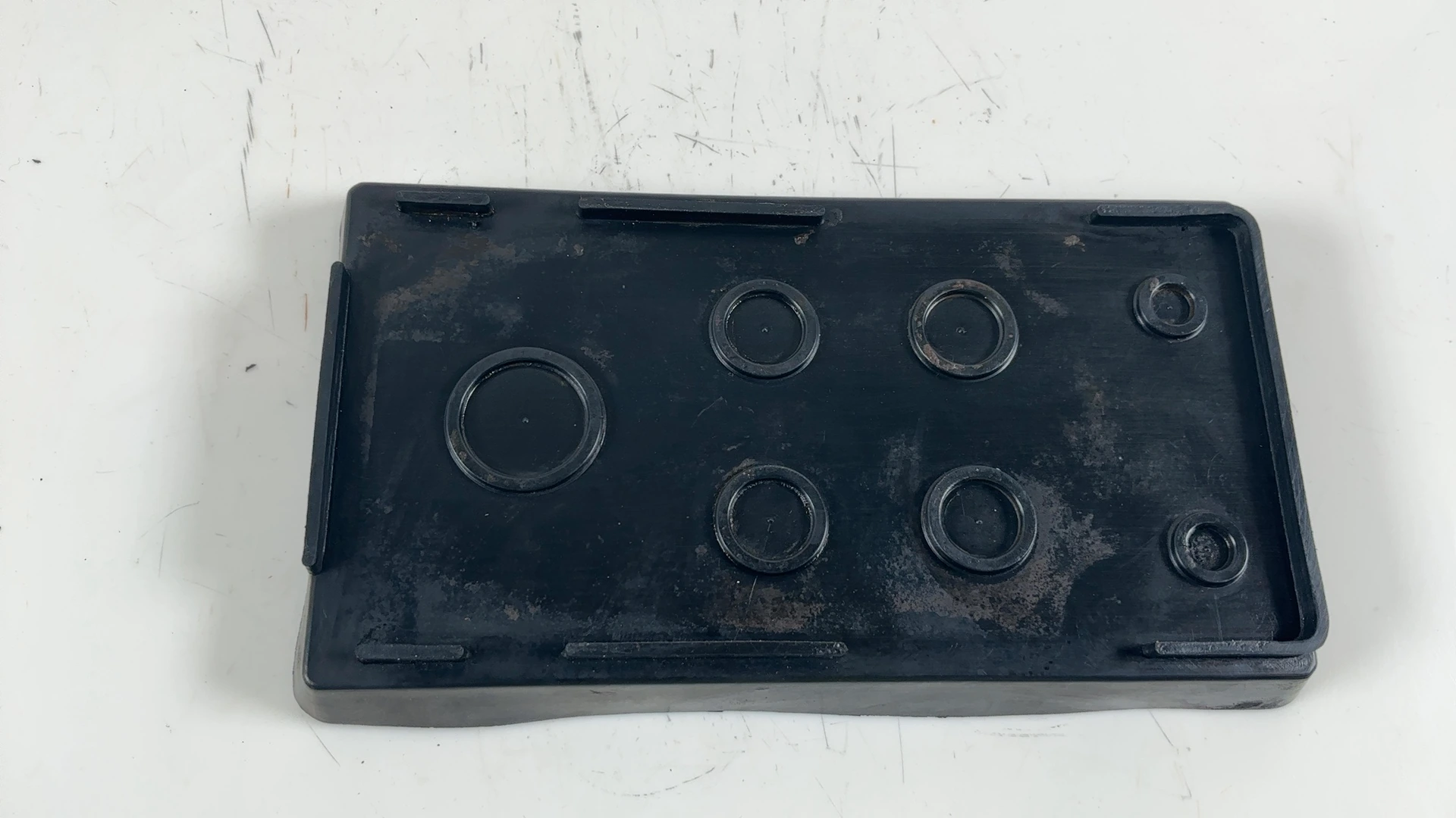 Moto Guzzi V1000 G5 1000cc Battery Tray Rubber Pad 1978-1982 OEM 14707000 - Image 7
