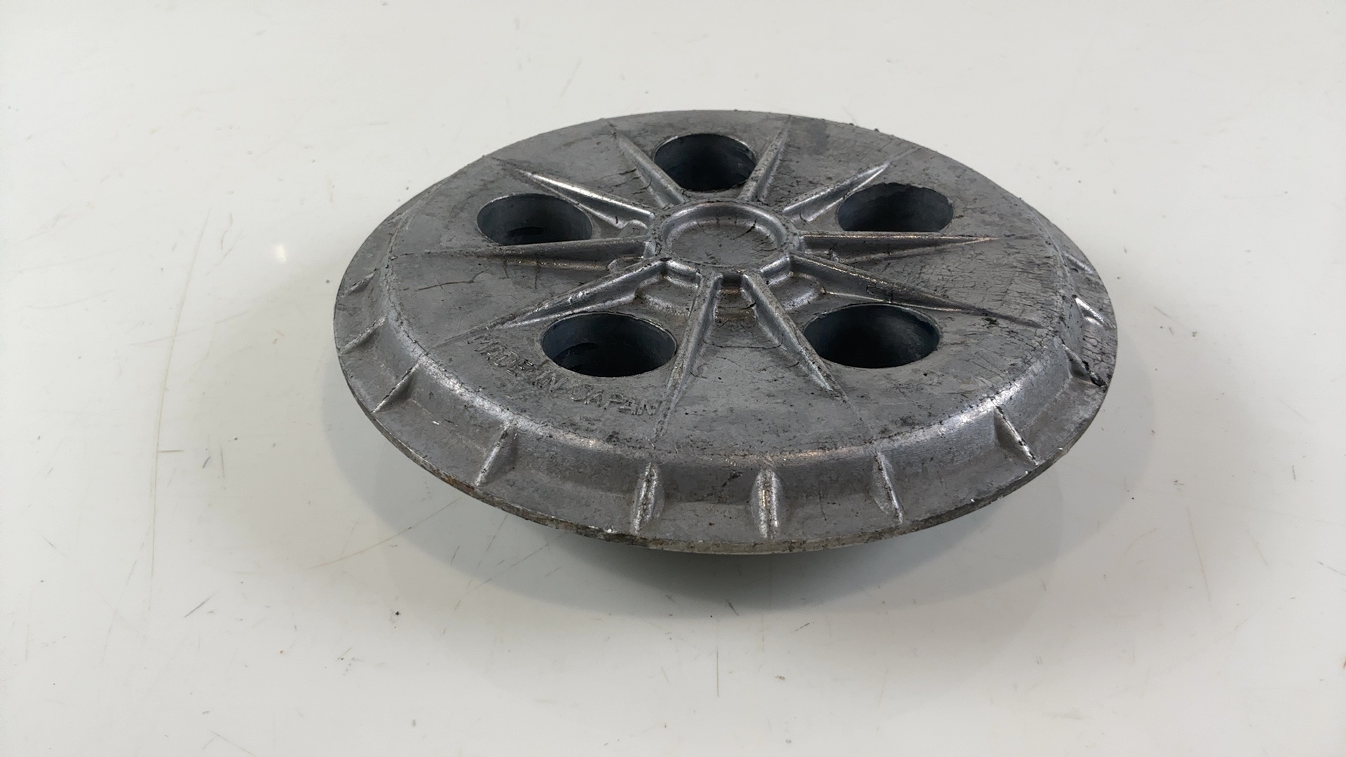 Kawasaki KZ550 KZ750 Z400J 550cc Clutch Pressure Plate 1976-1984 OEM 13187-008 - Image 2