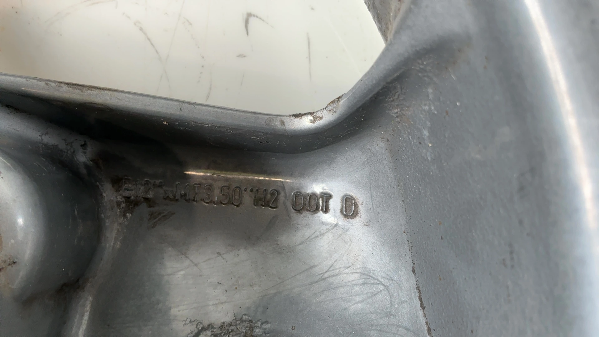Peugeot Speedfight 1 2 50cc Front Wheel Rim 1997-2008 OEM 771343 H2 DOT D - Image 10