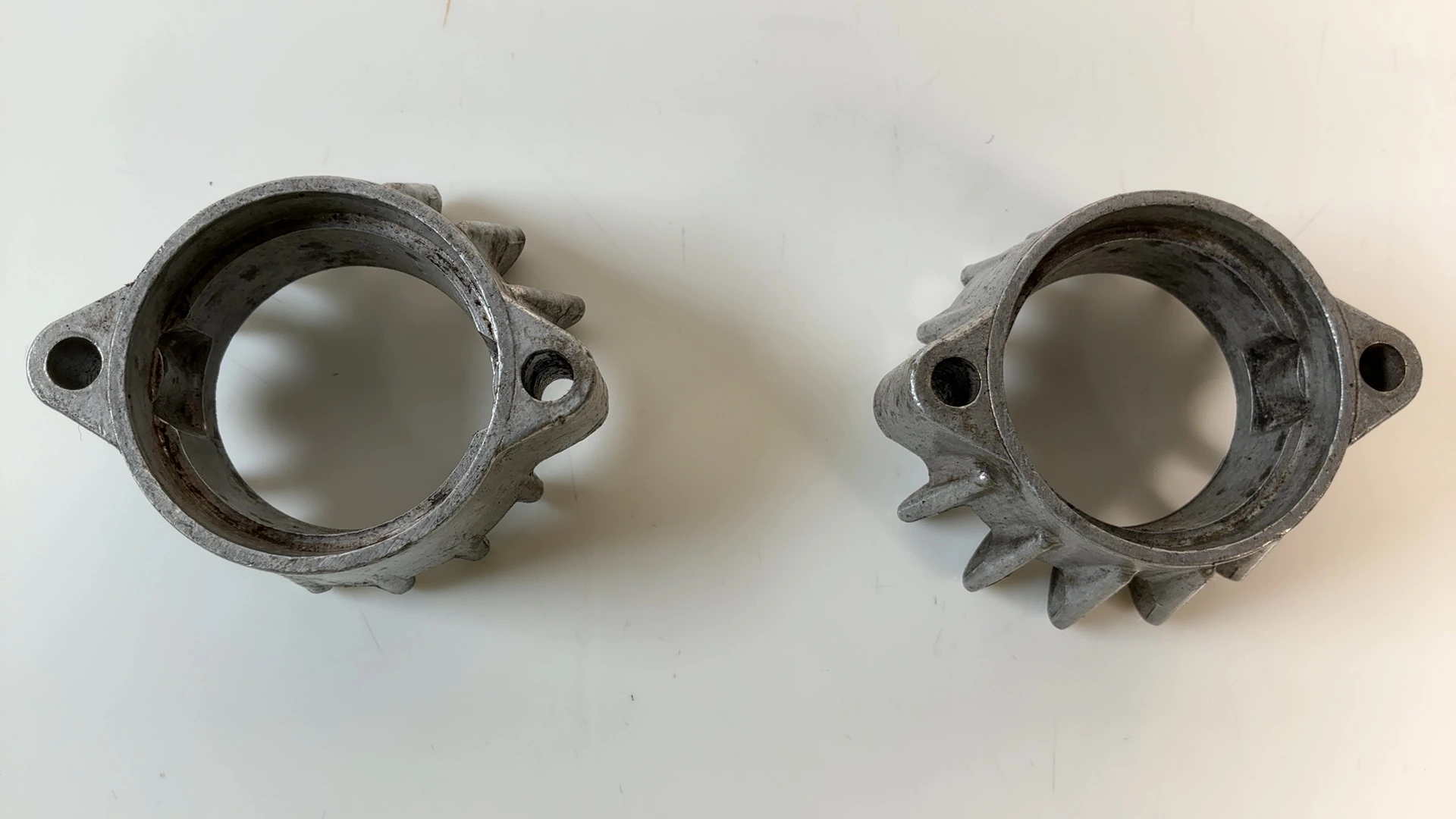 Honda CM400 Twin Hawk CM400T Exhaust Pipe Flange Clamps 1979-1981 18231-413-010 - Image 2
