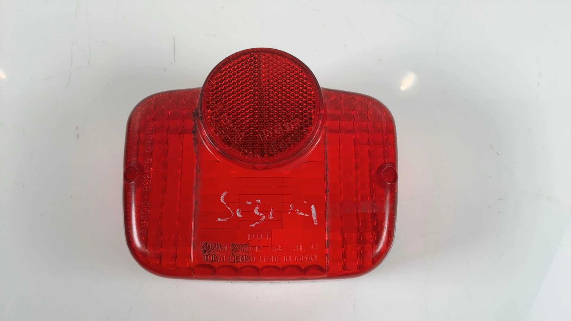 Suzuki RV125 Tracker 125CC Tail Light Lens 1972-1982 OEM 35712-27630