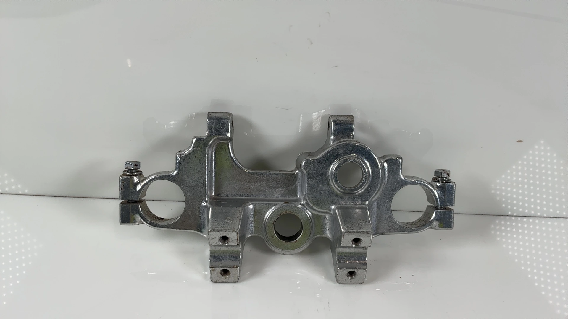 Kawasaki 454 LTD EN450 450cc Upper Fork Bridge Yoke 1985-1990 OEM 44039-1117 - Image 2