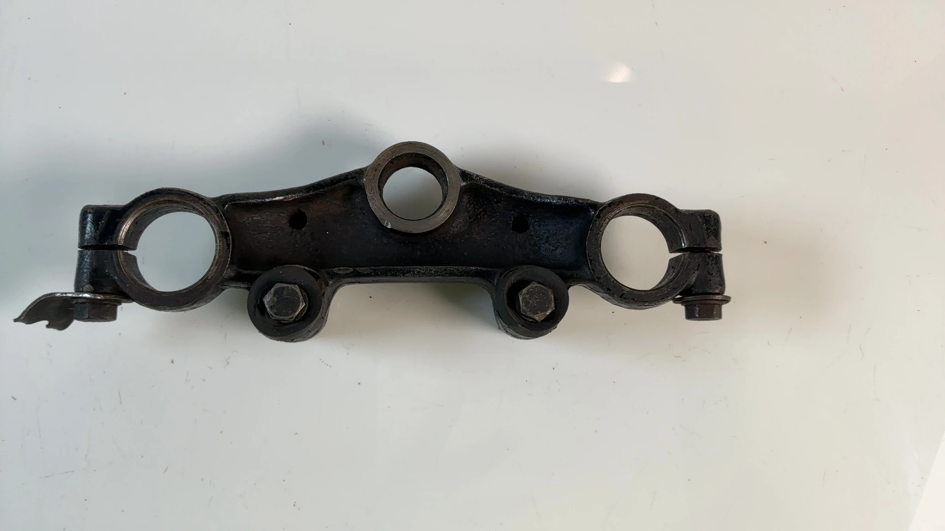 Yamaha DT50MX DT80MX 5J0 50cc 80cc Upper Triple Clamp 1981-1996 OEM 5J0-23435-00 - Image 2