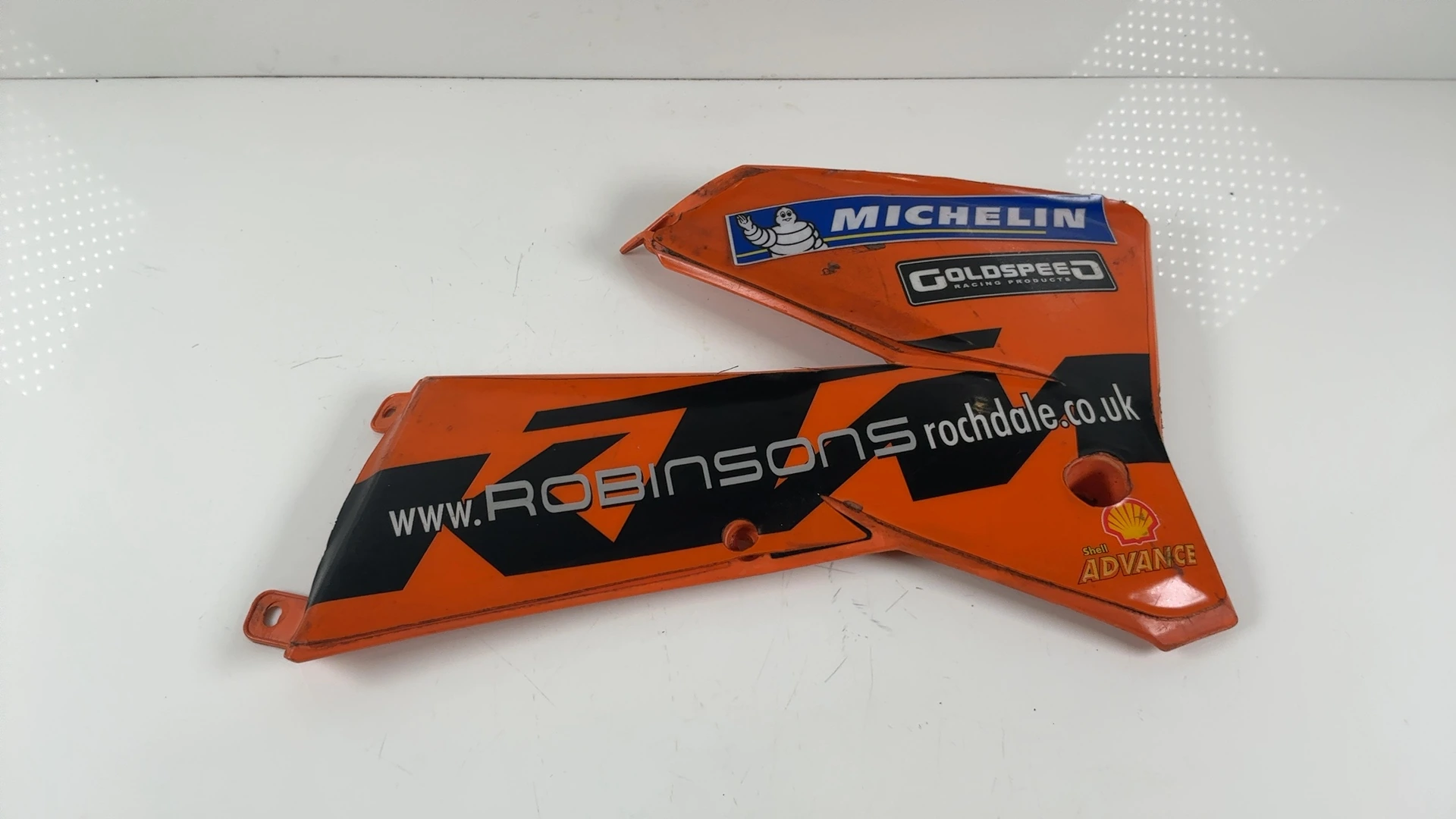 KTM SX EXC 250 Radiator Spoiler Right Fairing 2003-2007 OEM 54808051000 - Image 1
