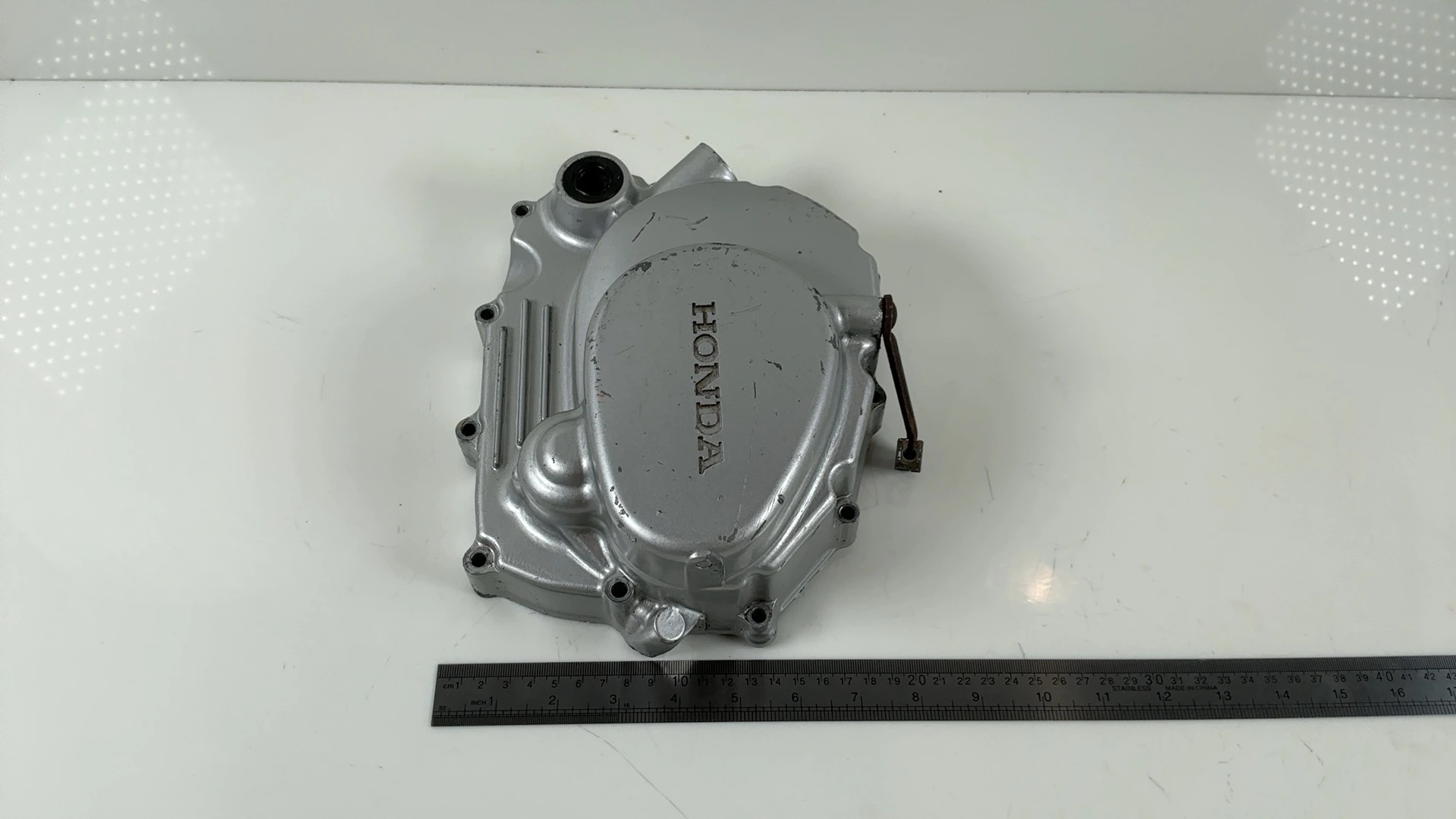 Honda TL125 TL125K1 125cc Clutch Engine Cover 1973 1974 OEM 11330-355-000 - Image 2