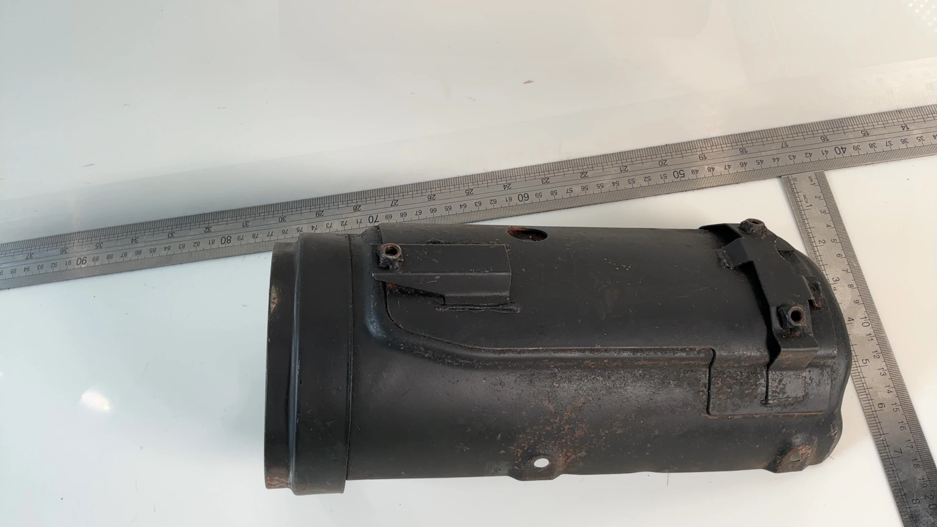 Yamaha BWs 50 CW50 50cc Exhaust Heat Shield 1990-2003 OEM 4VA-E4718-00 - Image 3
