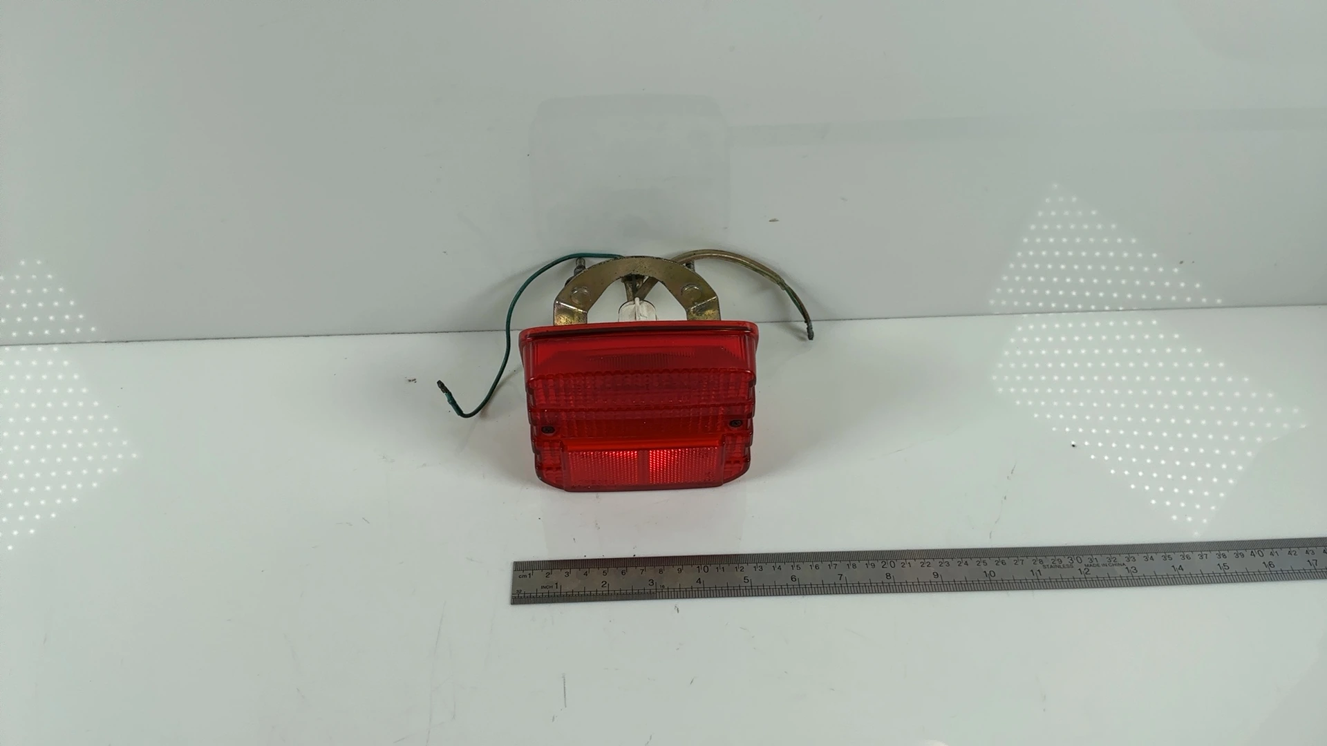 Honda CG125 125CC Rear Brake Tail Light 1984-1994 OEM 33701-168-013 - Image 7