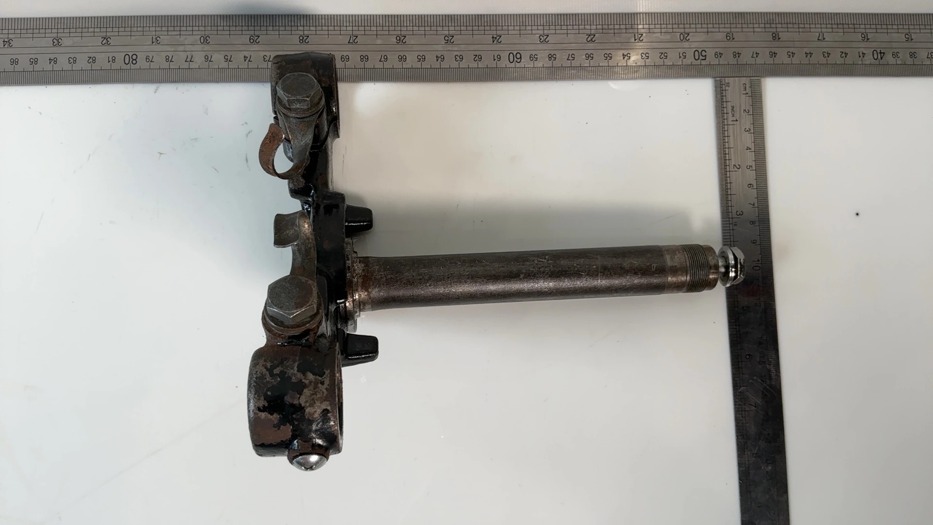 Suzuki GS125 GS125E 125cc Lower Triple Tree Fork Clamp 1982 1983 OEM 51410-45000 - Image 4