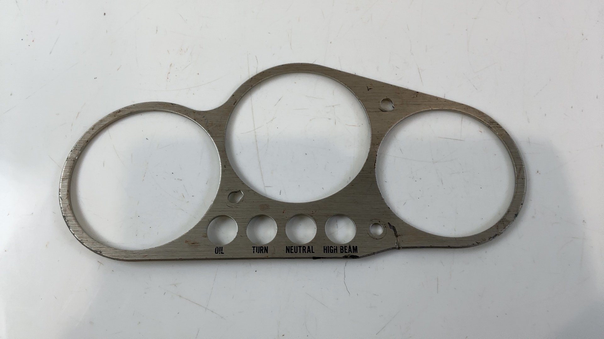 Kawasaki Ninja ZX-9R ZX900B 899cc Gauge Cover Plate 1994-1997 OEM 13270-1156 - Image 7