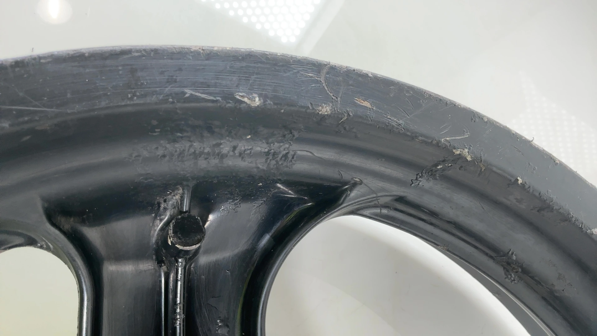 Aprilia RS 50 RS50 50cc Rear Wheel Rim 1993 1994 OEM AP8208337 - Image 11