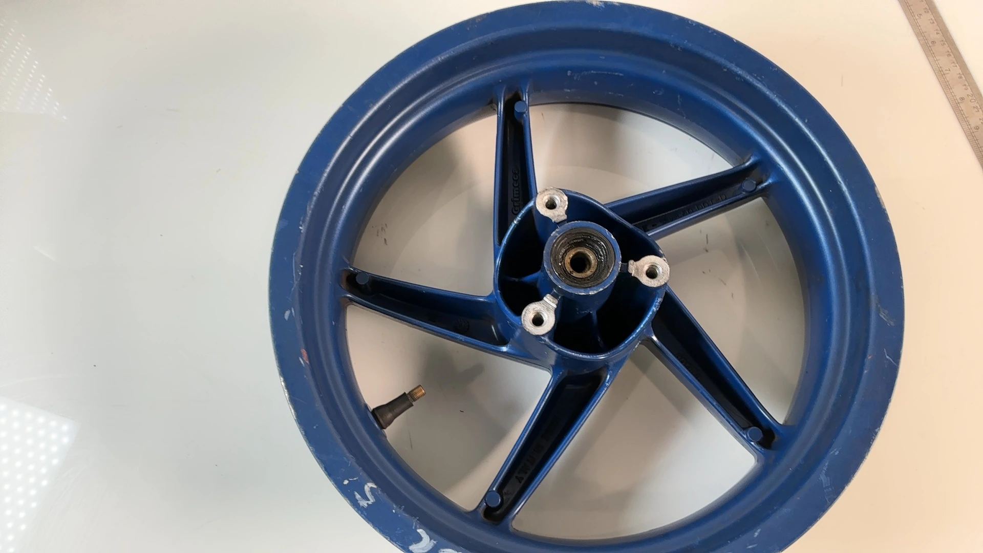 Aprilia SR 50 R Factory Ditech 50cc Front Wheel Rim 1999-2014 OEM AP8208708 - Image 2