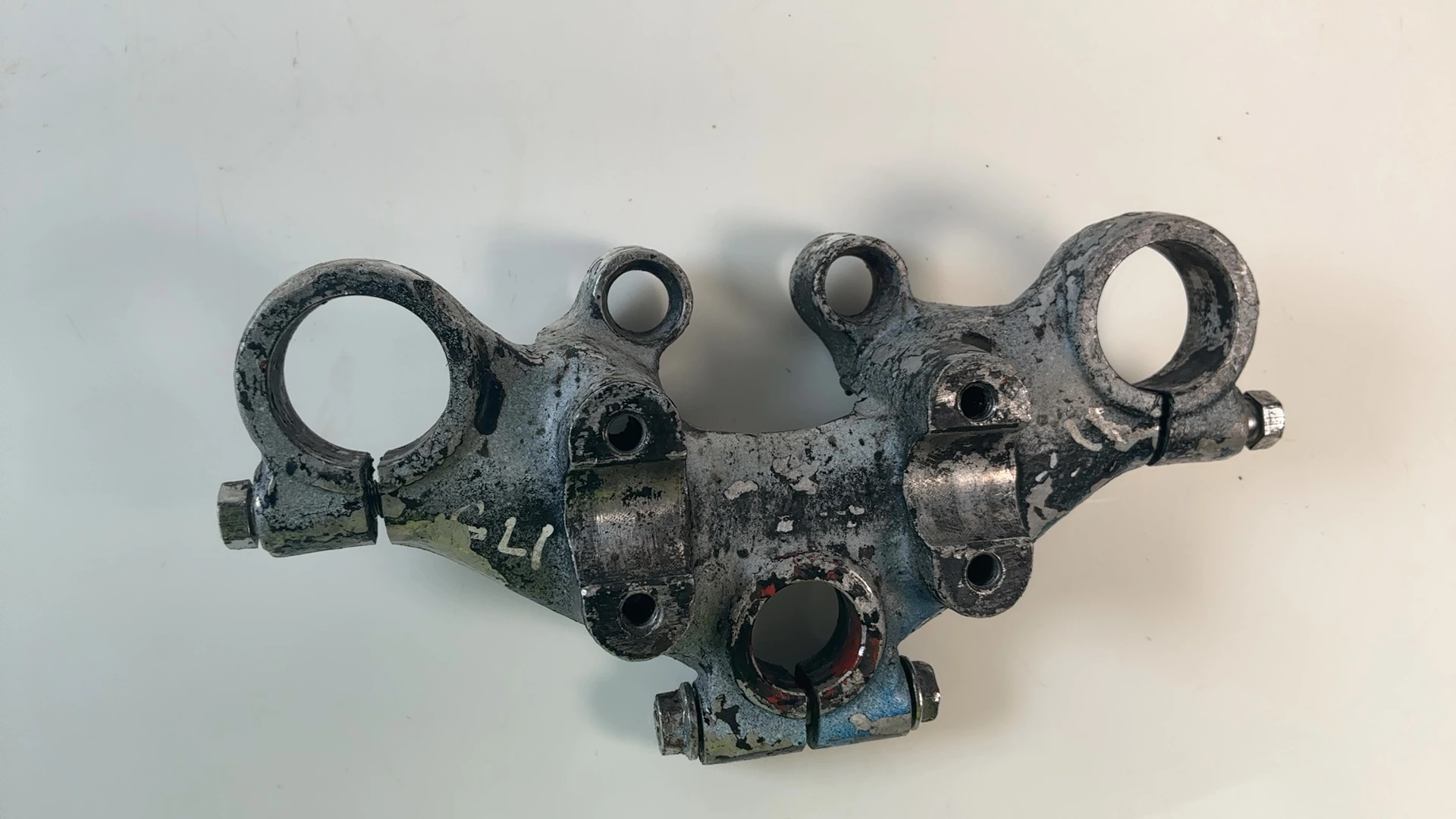 Kawasaki KE125 KE 125 125cc Upper Fork Yoke Bridge 1976-1985 OEM 44039-069 LI1 - Image 5