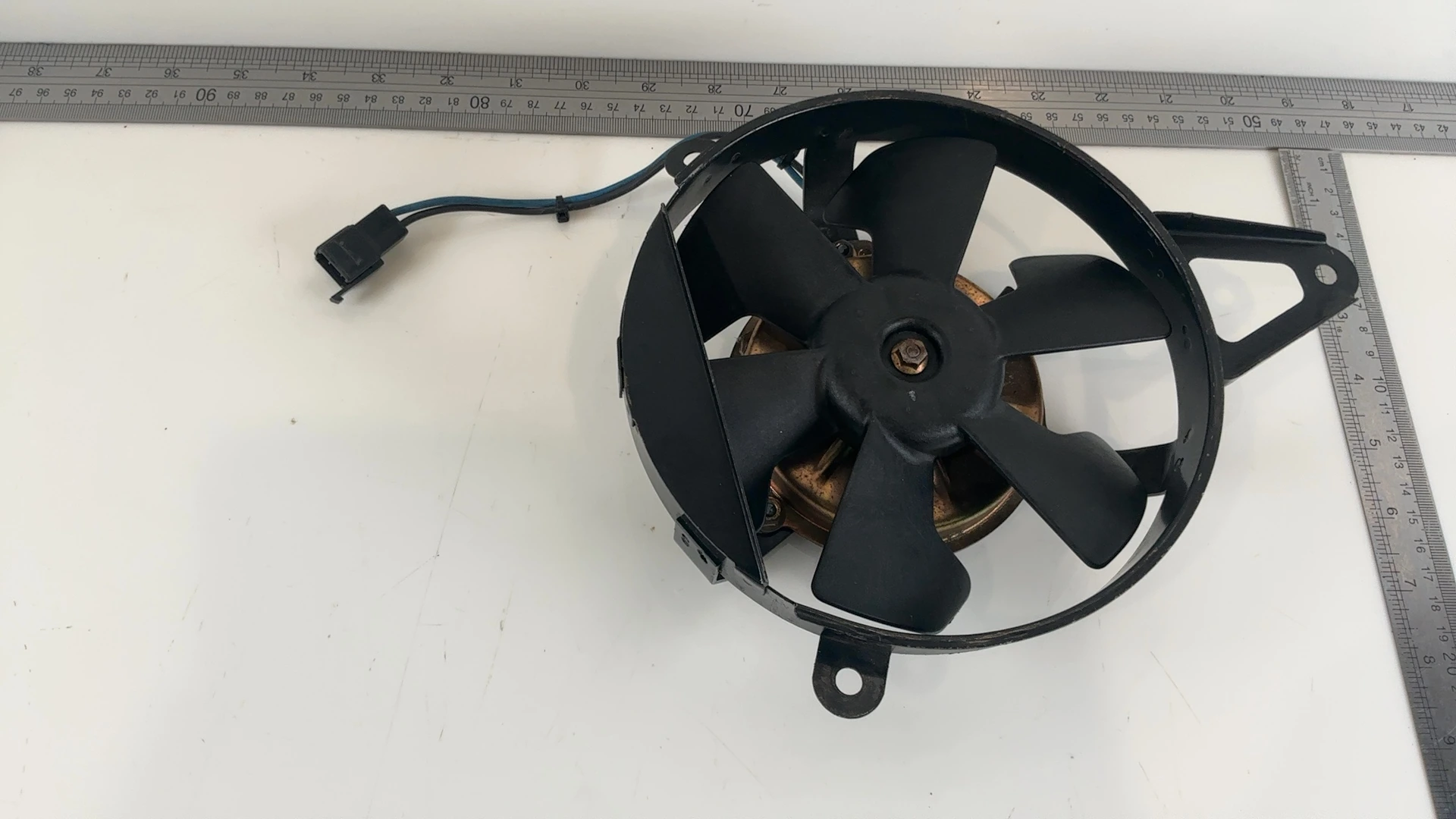 Yamaha YZF600R YZF600 600cc Radiator Cooling Fan 1997-2007 OEM 4JH-12405-00-00 - Image 3