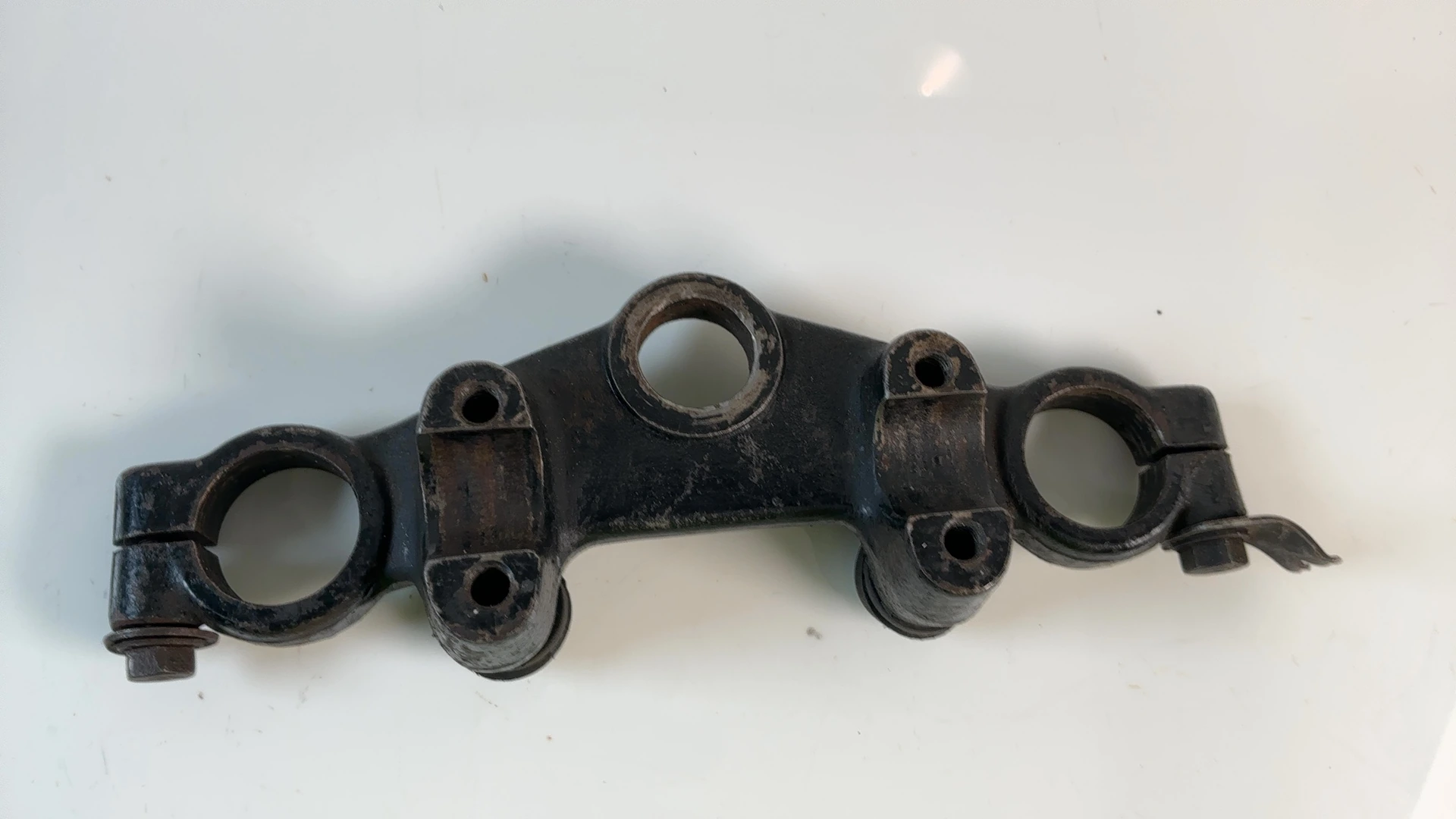 Yamaha DT50MX DT80MX 5J0 50cc 80cc Upper Triple Clamp 1981-1996 OEM 5J0-23435-00 - Image 4