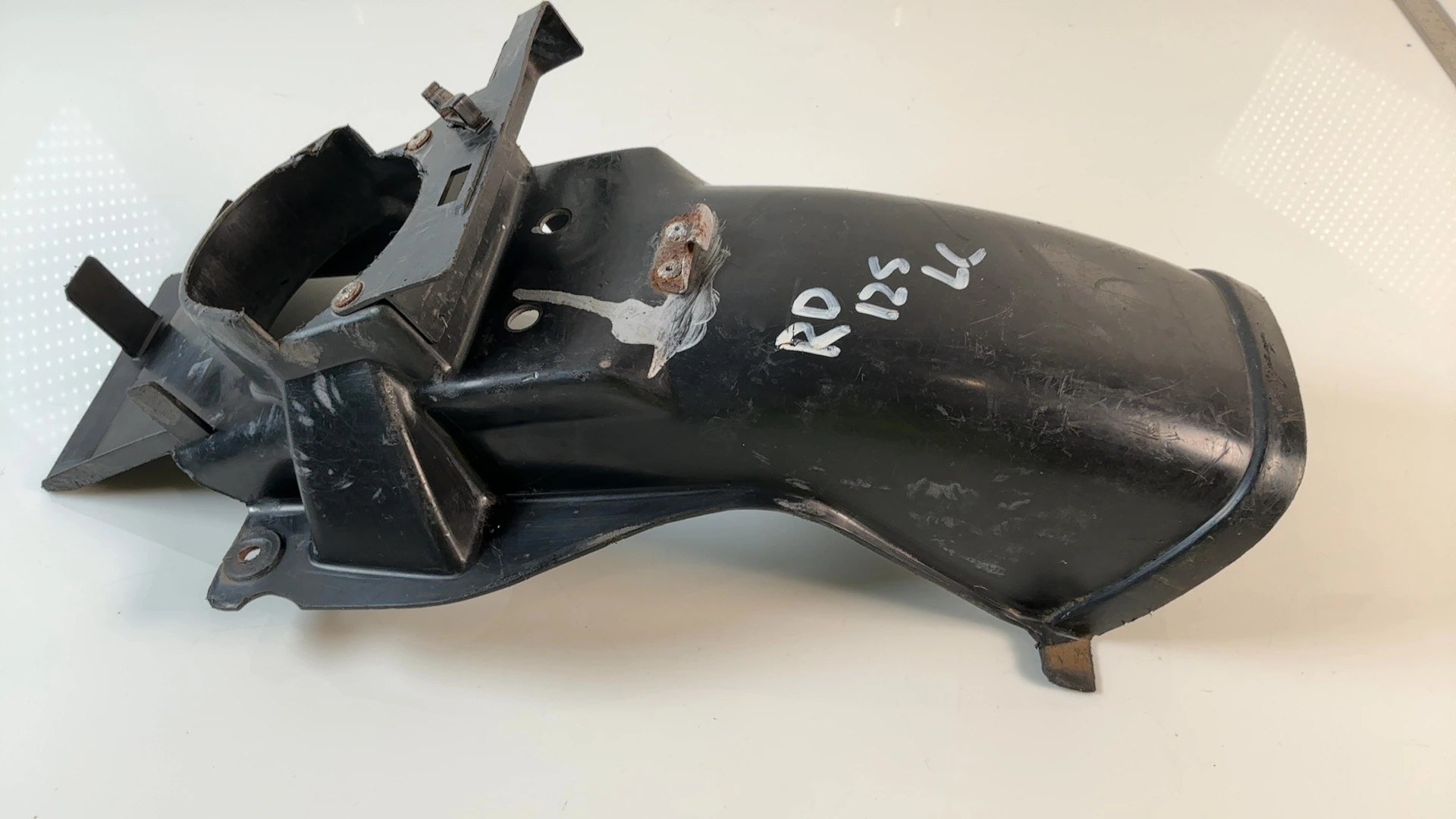 Yamaha RD125LC 10W 125cc Rear Inner Mudguard Fender 1982-1987 OEM 10W-21610-00 - Image 6