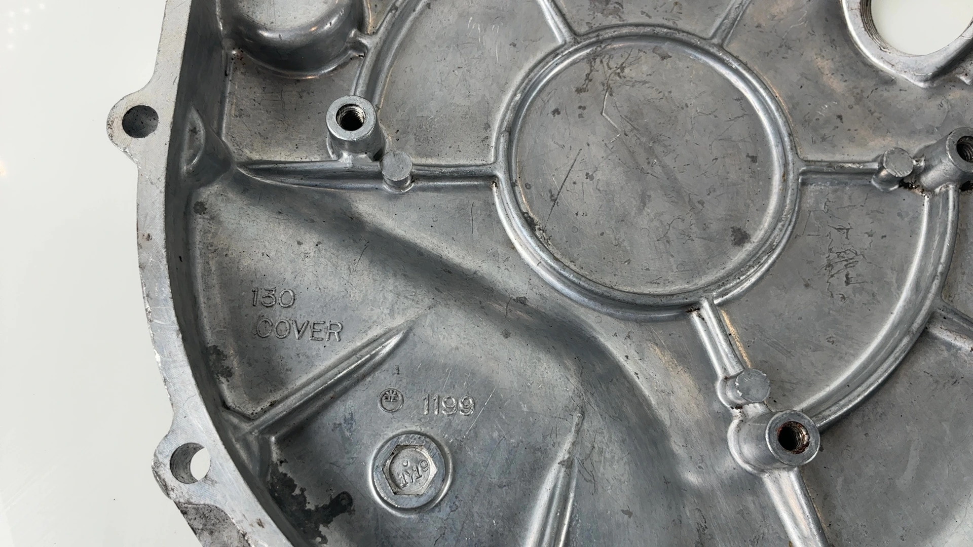 Kawasaki Zephyr ZR1100 1100cc Clutch Cover 1992-1997 OEM 14032-1424 - Image 7