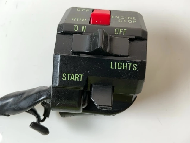 Kawasaki GPz750 ZX750A 750cc Right Control Handlebar Switch 1983-1985 46091-1350 - Image 7