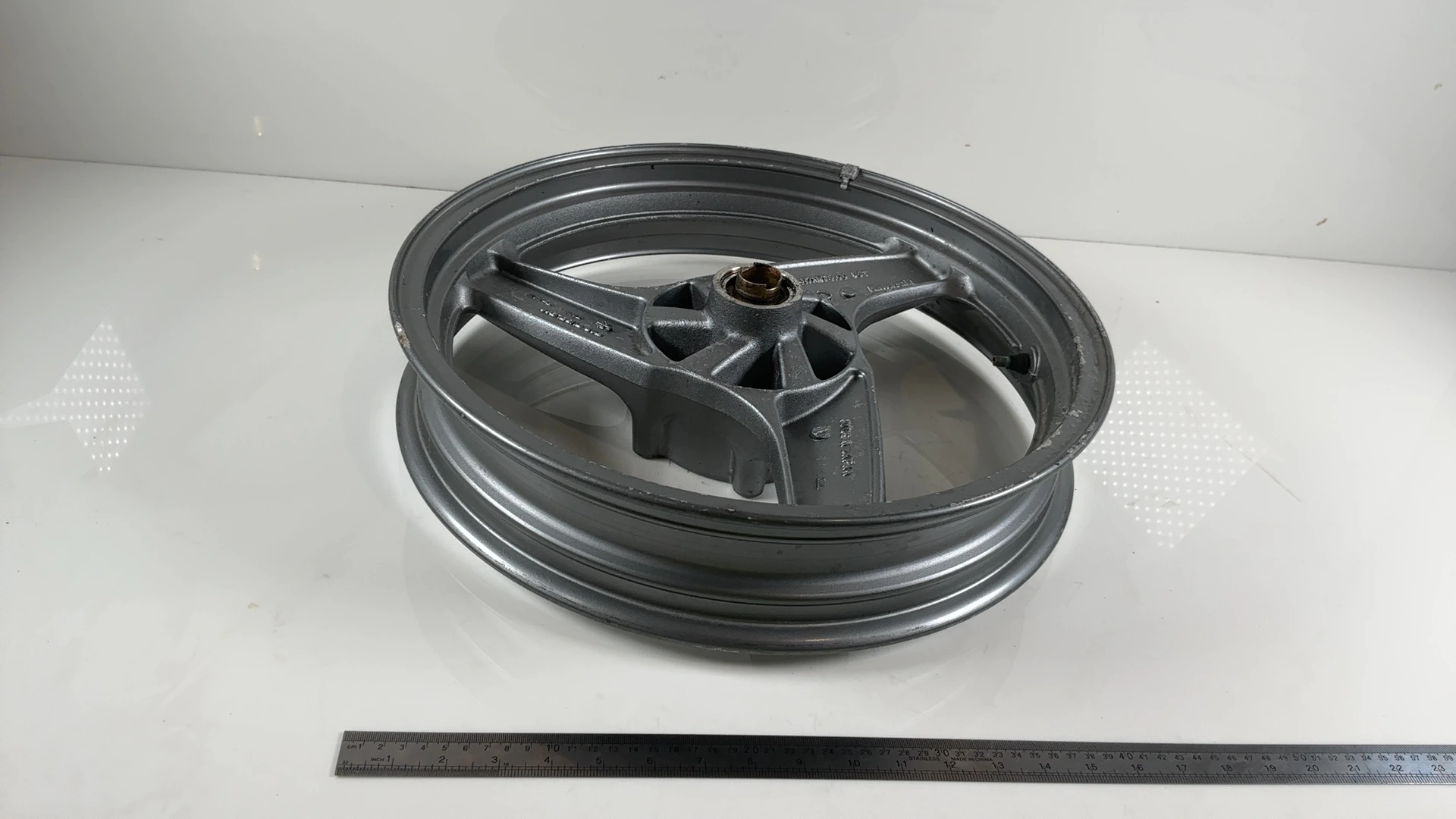 Kawasaki Ninja GPZ500 EX500D 500cc Front Wheel Rim 1994-2009 OEM 41073-1543-R2 - Image 5