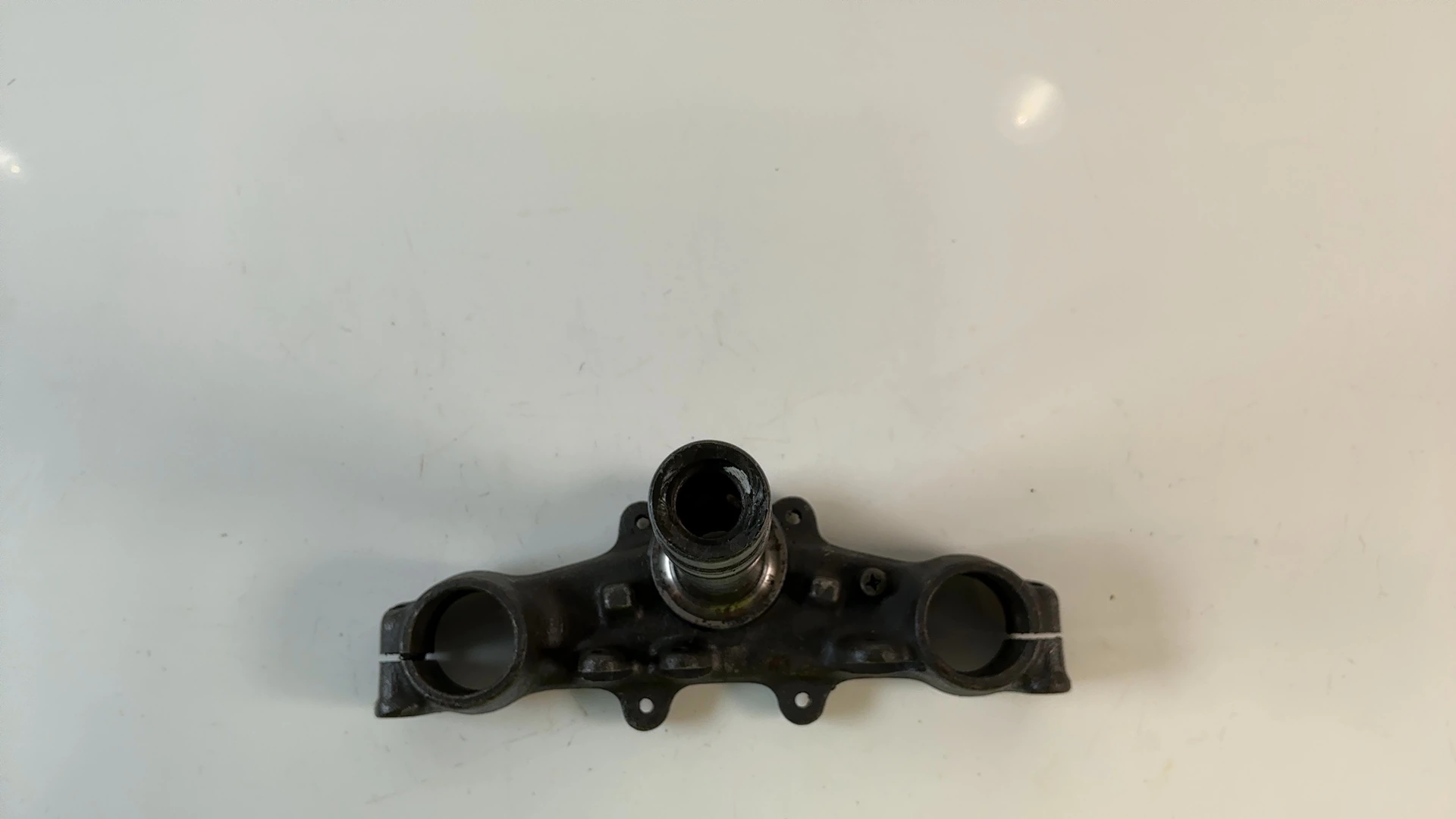 Yamaha DT125 DT80 10V 125cc Lower Fork Bridge Yoke 1982-1990 OEM 10V-23340-30-90 - Image 5