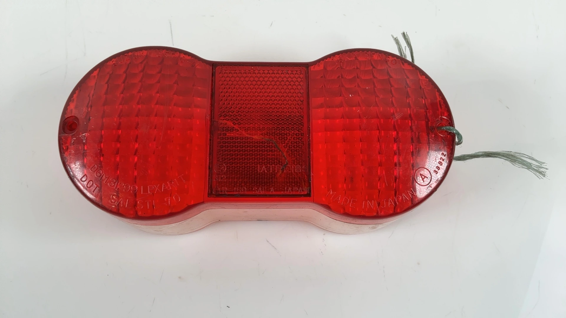 Suzuki GT750 750CC Tail Light Lens 1974-1976 OEM 35712-27660 - Image 2