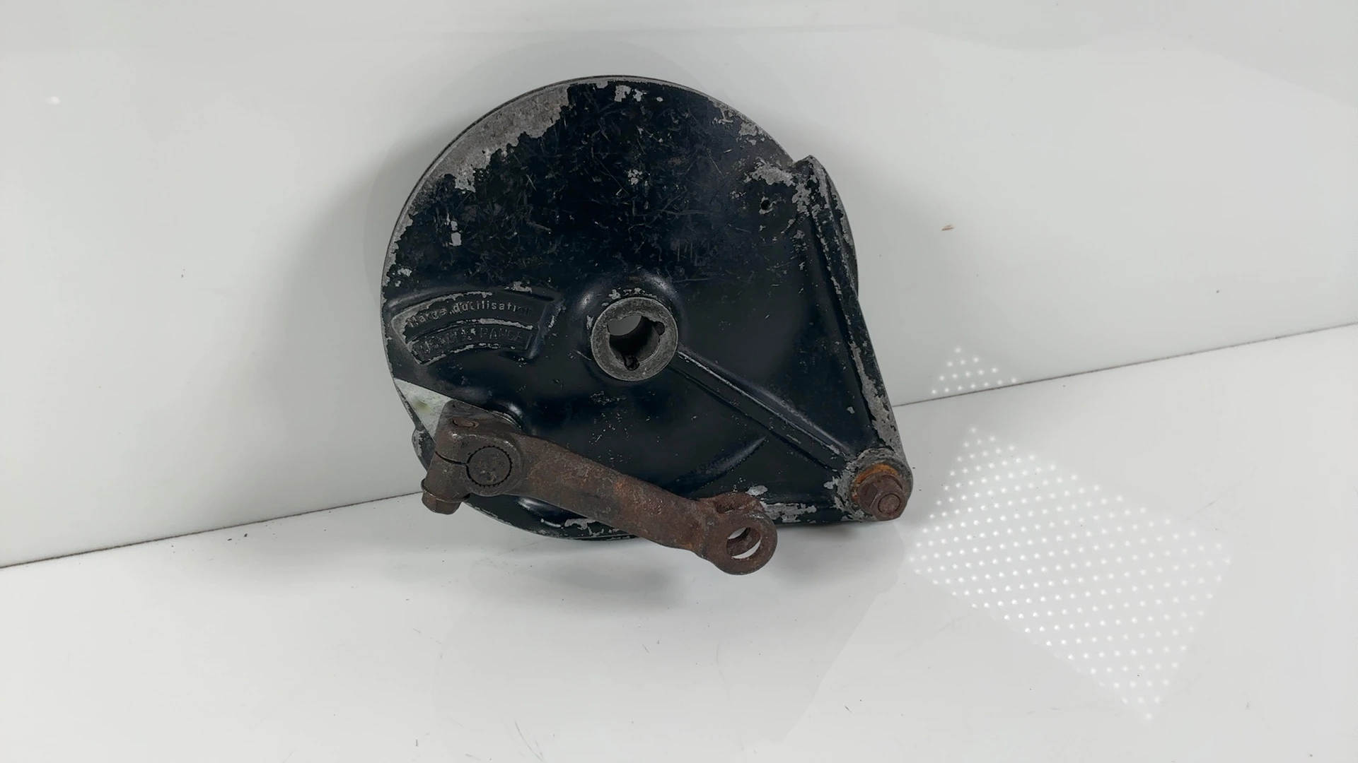 Kawasaki GPZ500S EX500 500CC Rear Brake Drum Plate Hub 1987-1993 OEM 41035-1244 - Image 1