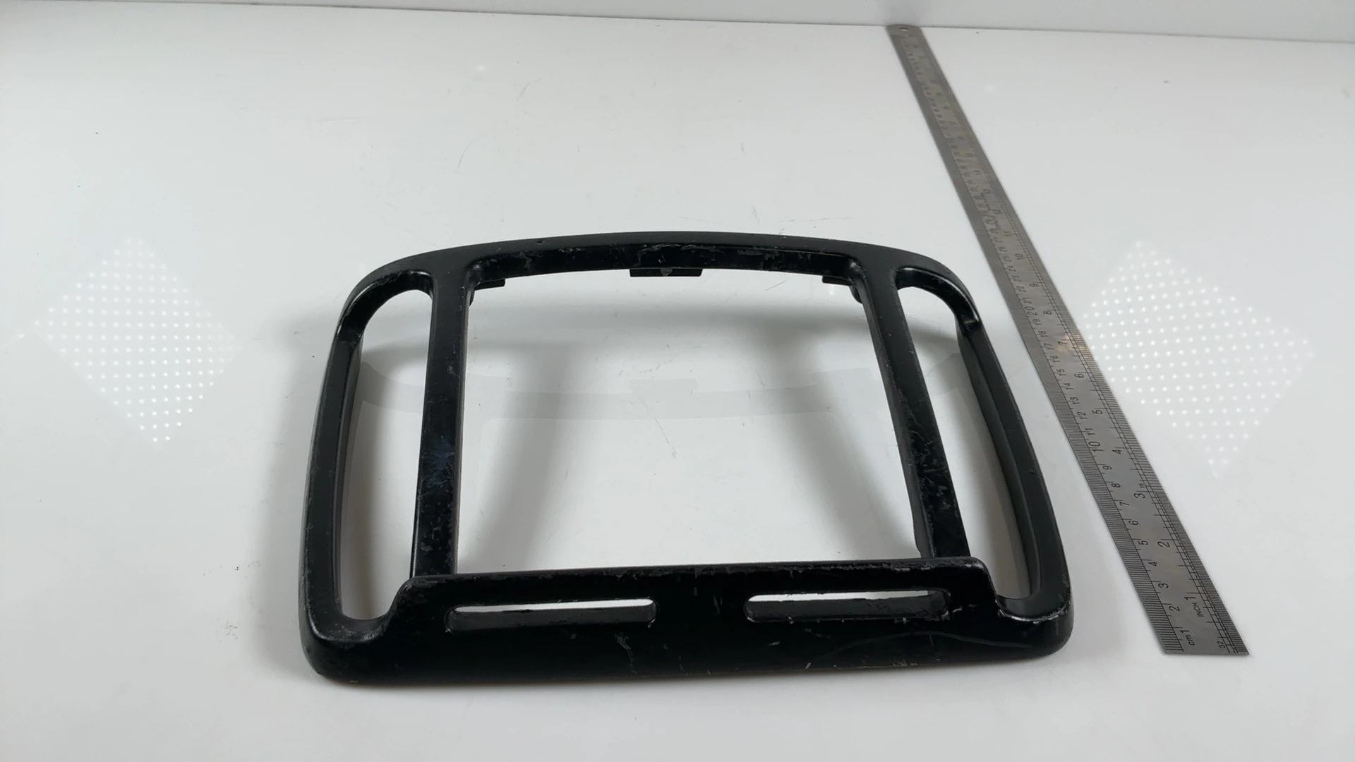 BMW K100RS K100 K75 1000cc Rear Luggage Rack Cover Trim 1983-84 OEM 23000679 - Image 3