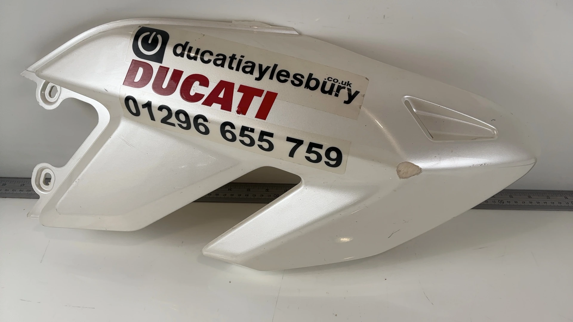 Ducati Hypermotard 1100 796 CC Right Tank Fairing 2007-2012 OEM 48012501A - Image 6