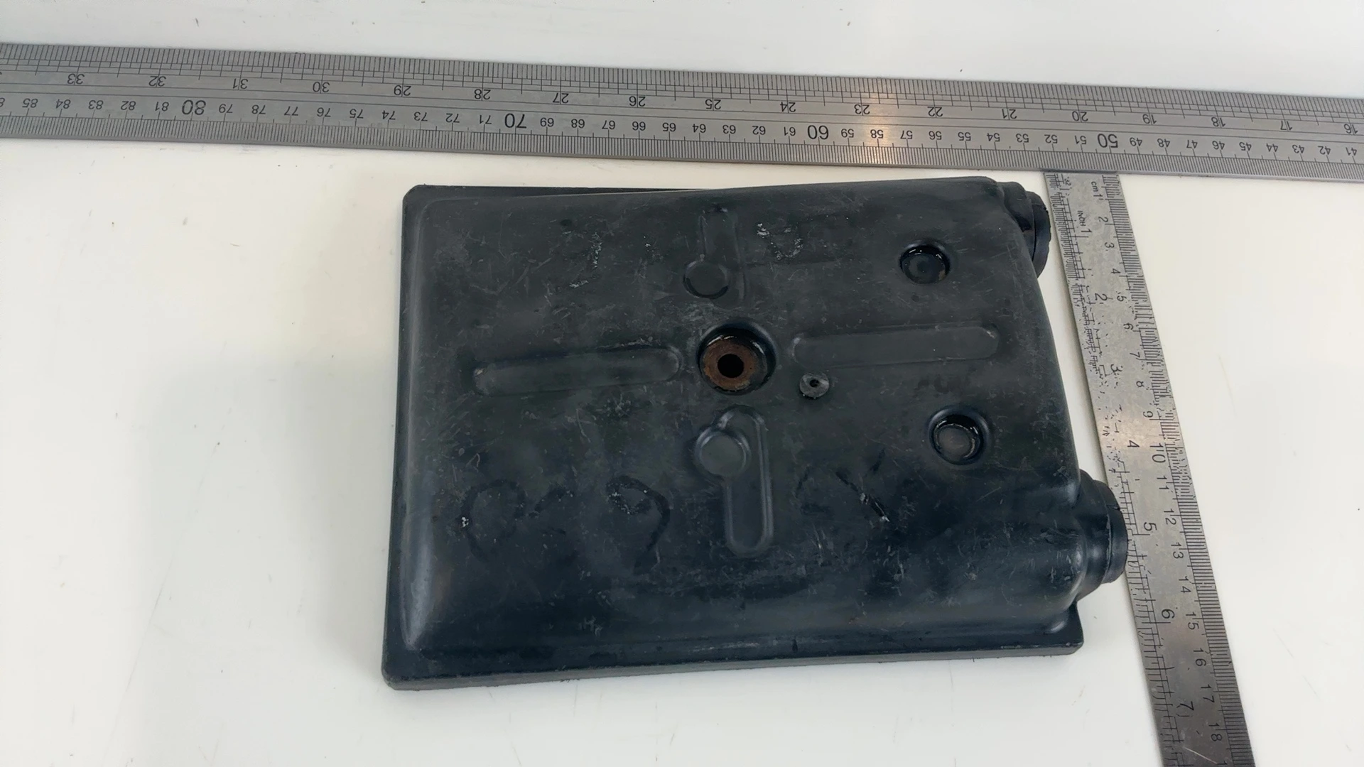 Yamaha XS650 XS650S 650cc Airbox Filter Box Lid Cover 1980-1983 OEM 3G1-14421-00 - Image 3