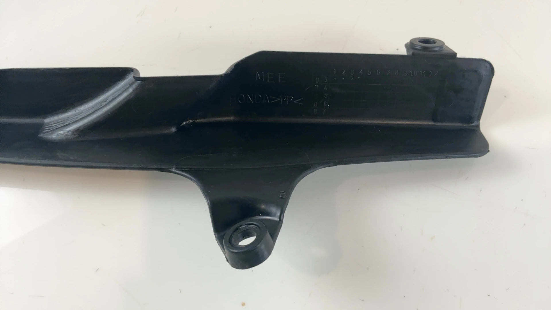 Honda CBR600RR PC37 600 Rear Drive Chain Guard 2003-2006 OEM 40510-MEE-000 - Image 6