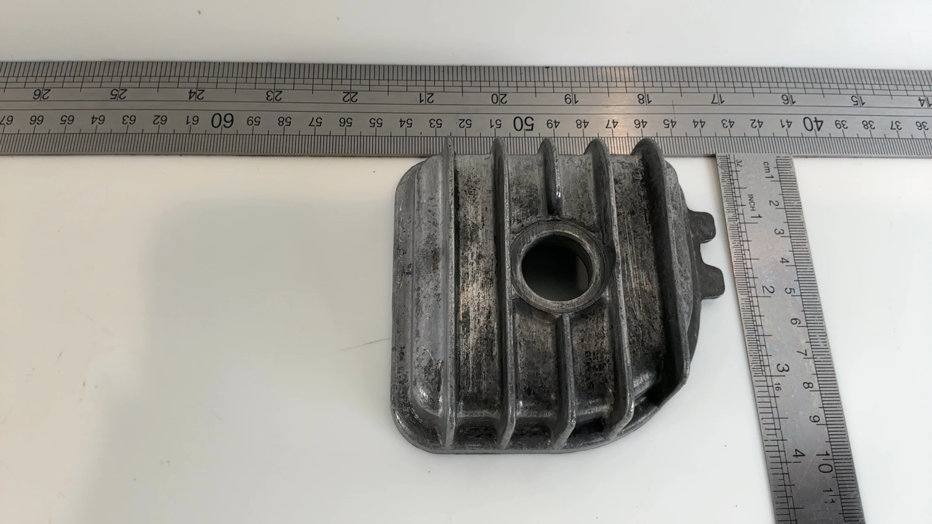 Honda CB400N CB400 400cc Oil Filter Cover 1978-1981 OEM 15411-413-000 - Image 3