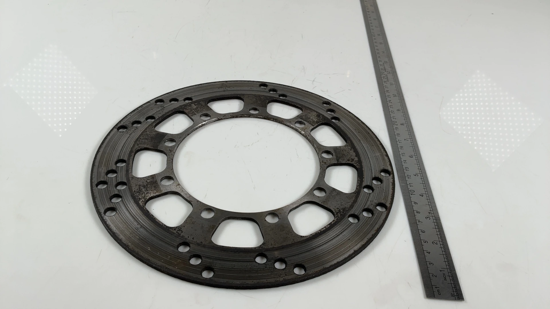 Kawasaki KLR650 KL650-A 650cc Front Brake Rotor 1987-2007 OEM 41080-1178 - Image 3