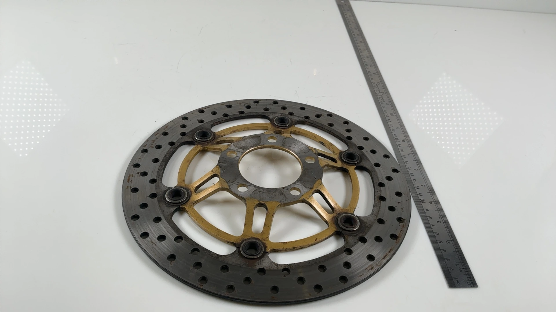 Suzuki SV650 SV650S 650cc Front Disc Brake Rotor 1999-2002 OEM 59210-08F00 - Image 3