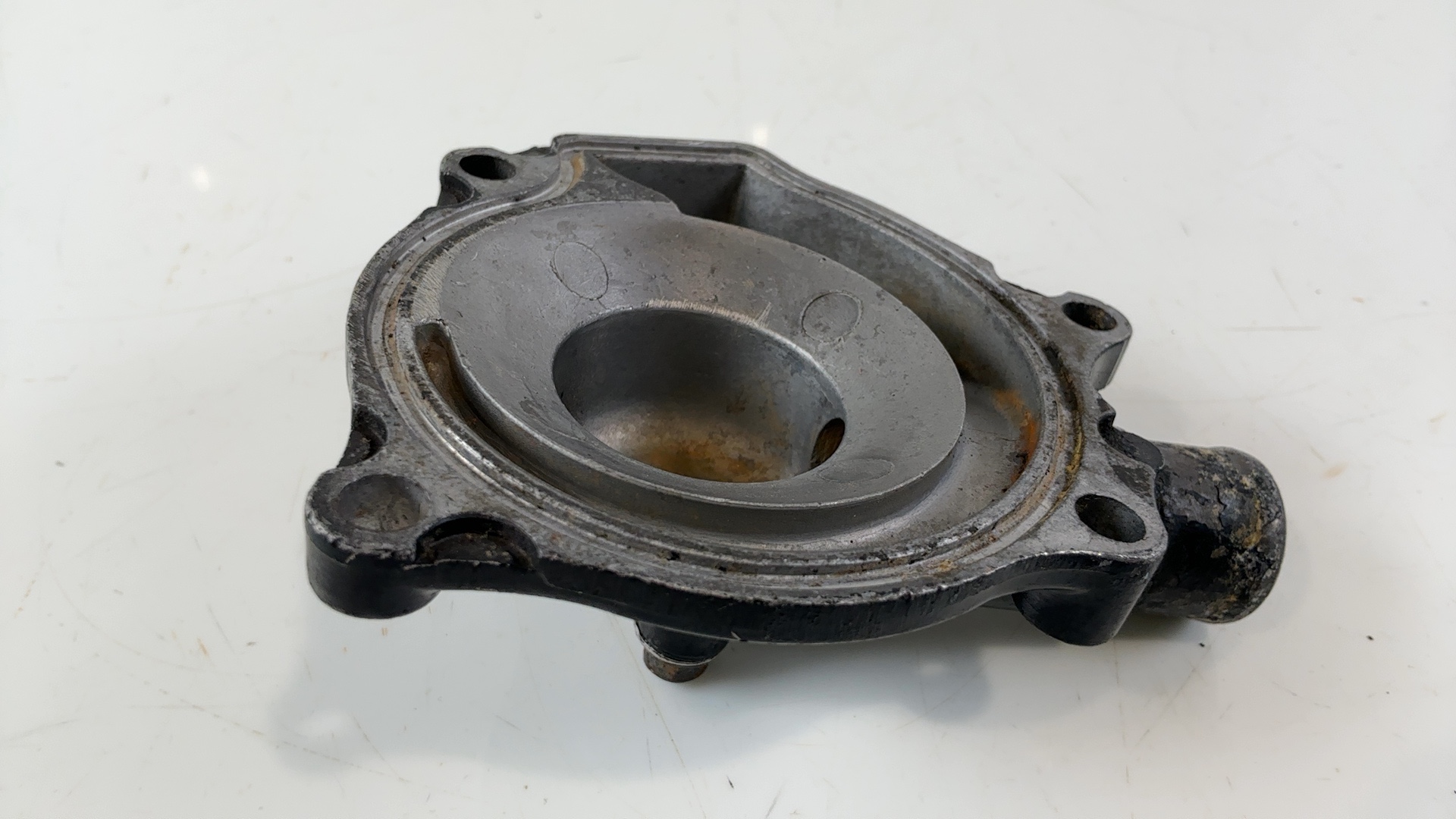 Kawasaki Eliminator ZL600A 600cc Water Pump Cover 1986 OEM 49044-1054 - Image 4