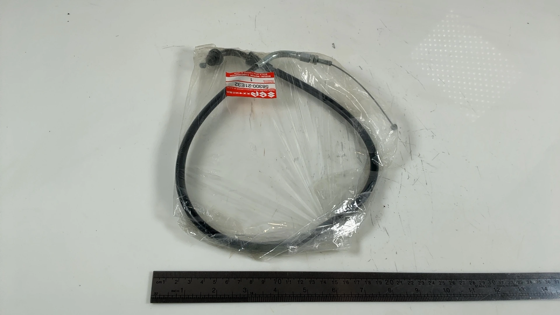 Suzuki RF400R RF400 400cc Throttle Cable 1993-1997 OEM 58300-21E32 - Image 5