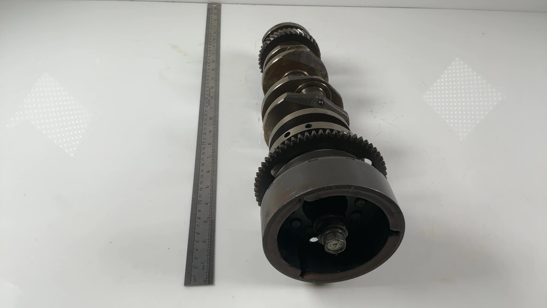 Suzuki GSX-R400 GK71B 400cc Crankshaft 1984 1985 1986 OEM 12200-07A00 - Image 4