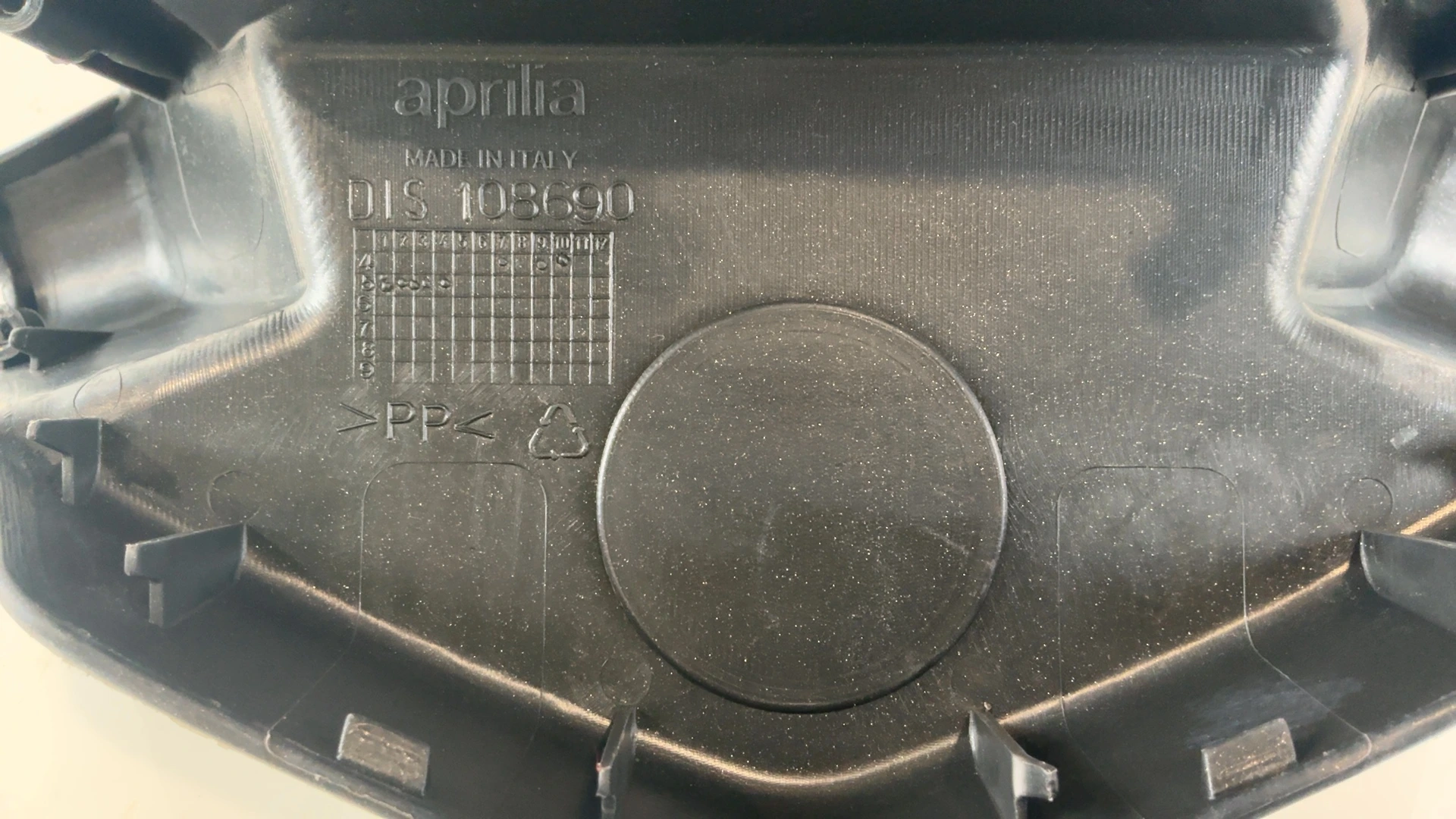 Aprilia SR50 R SR 50 R 50 CC Handlebar Fairing Cover 2004 2014 OEM AP8268045 - Image 5